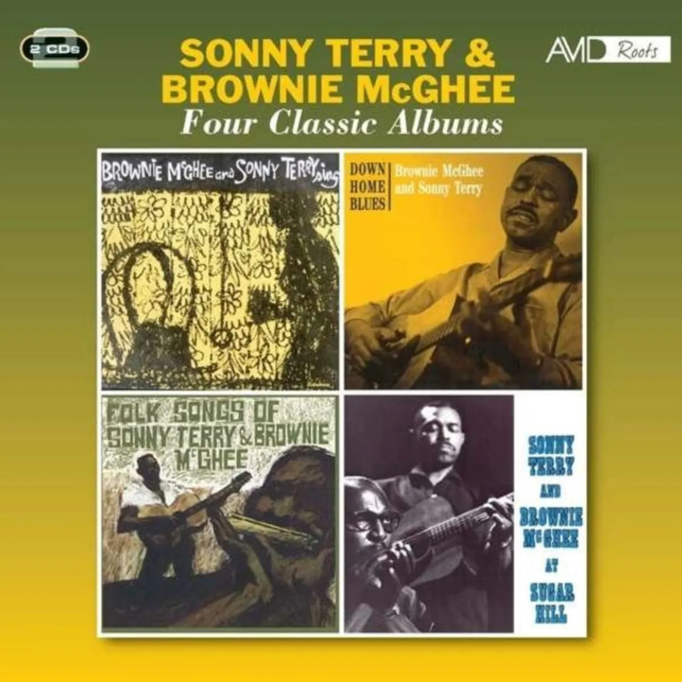 Sonny Terry and Brownie McGhee CD - Four Classic Albums