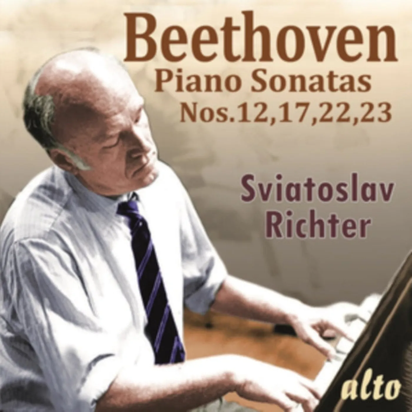 Sviatoslav Richter CD - Beethoven Piano Sons 12  'Funeral'. 17  'Tempest'. 22 23 'Appassionata'