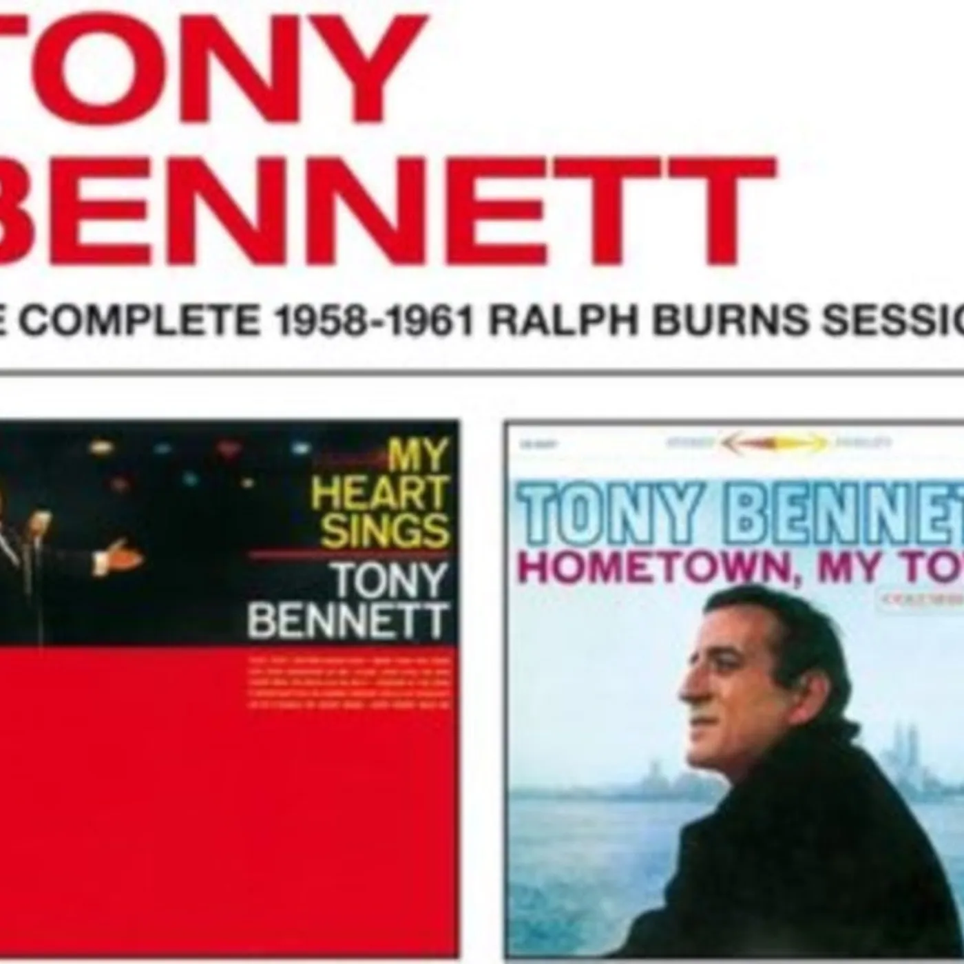 Tony Bennett CD - My Heart Sings / Hometown. My Town
