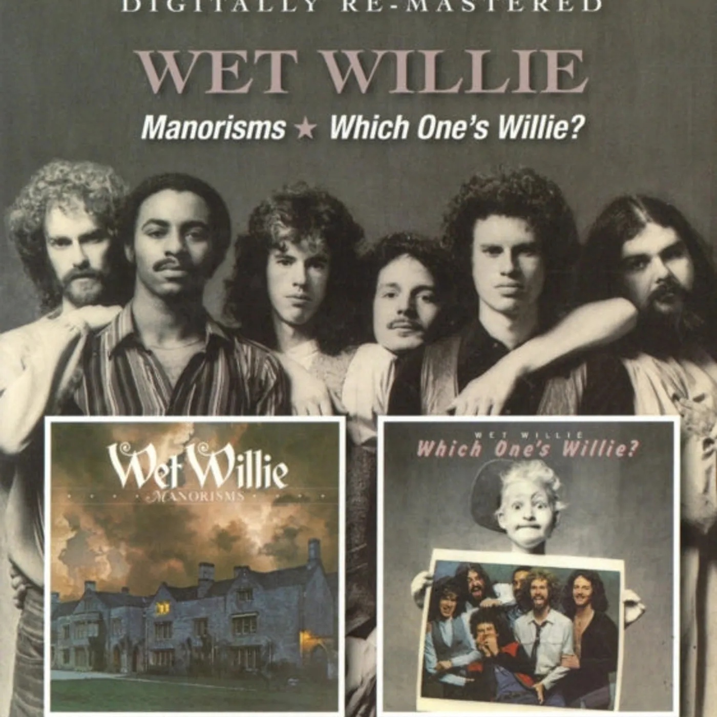 Wet Willie CD - Manorisms / Which One's Willie