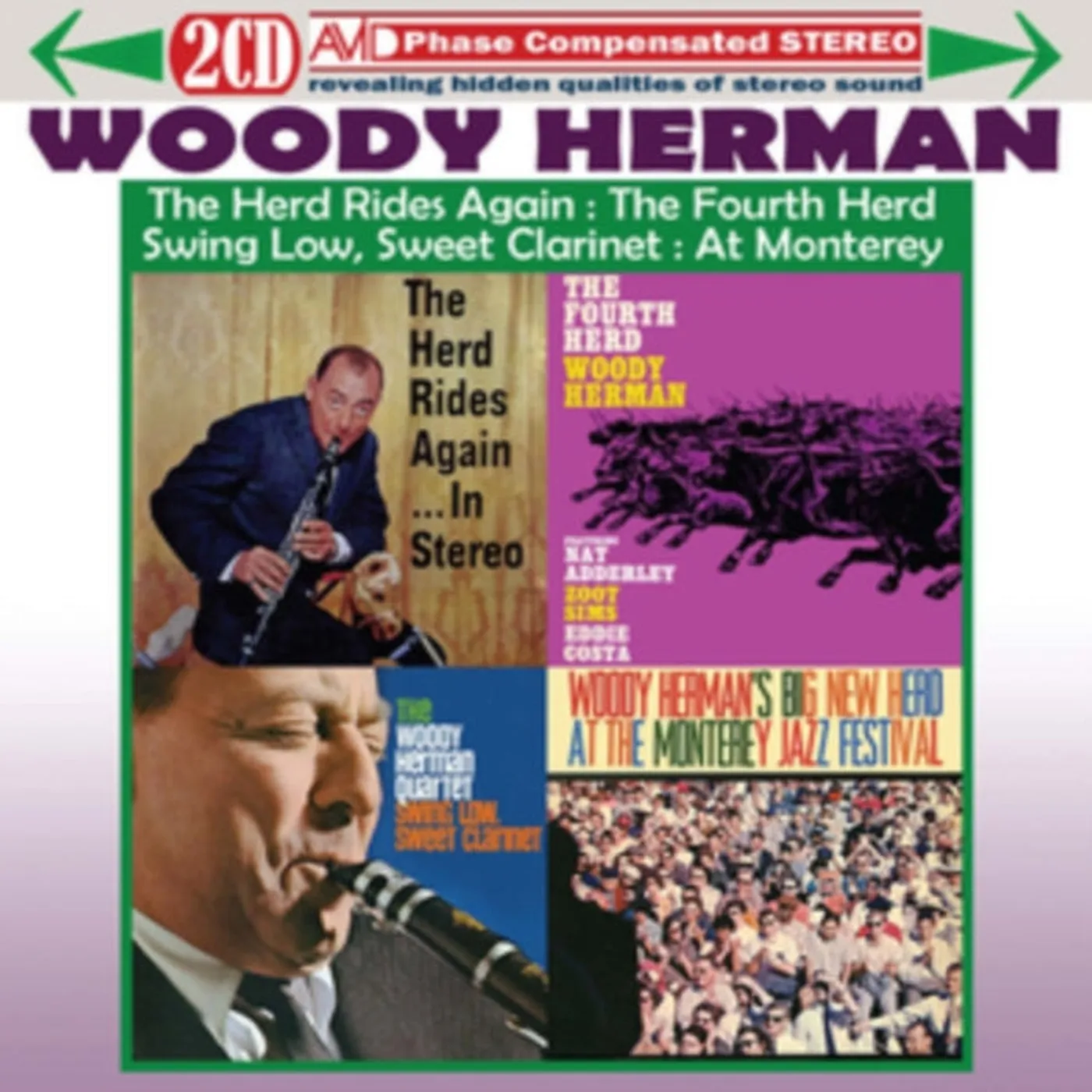 Woody Herman CD - Four Classic Albums