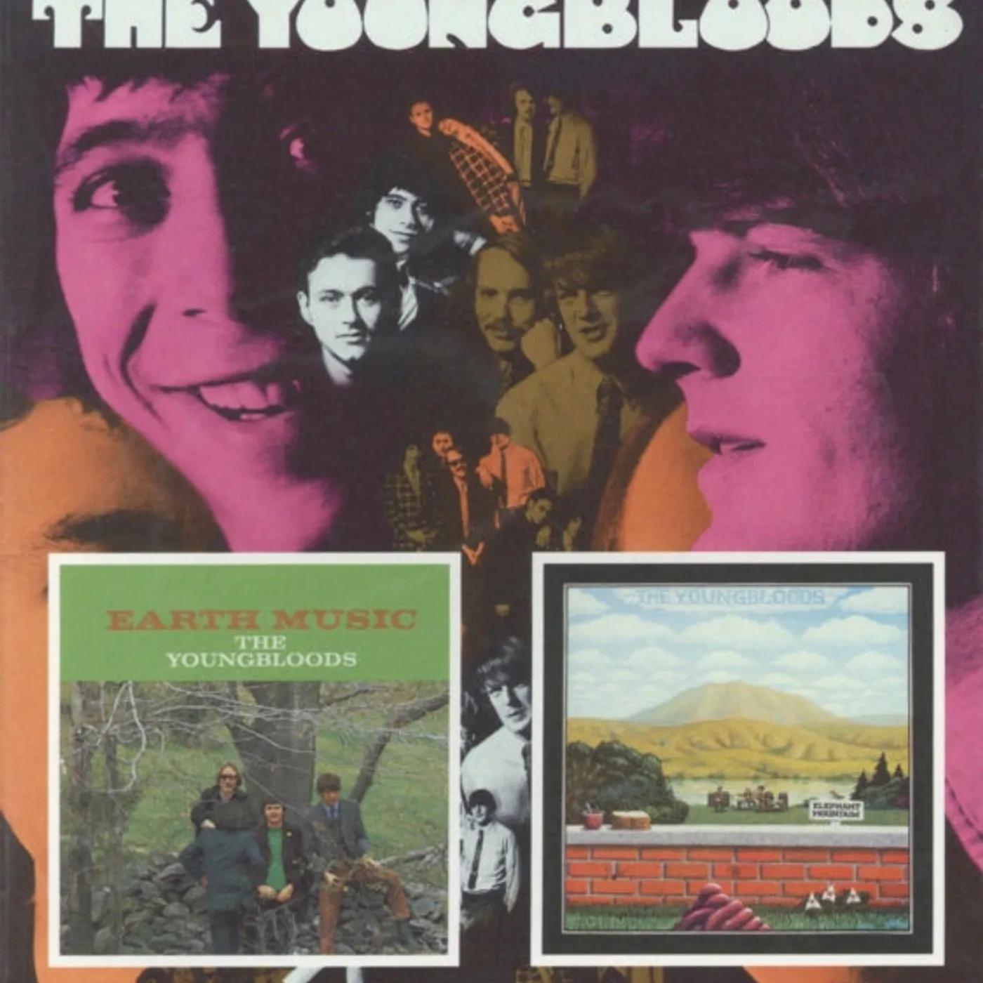 The Youngbloods CD - Earth Music / Young Bloods / Elephant