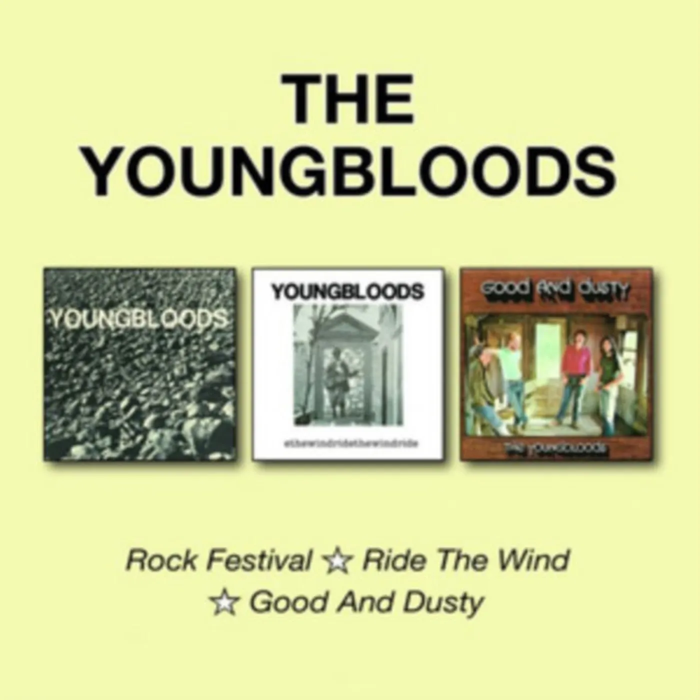 The Youngbloods CD - Rock Festivalride The Windgood And Dusty