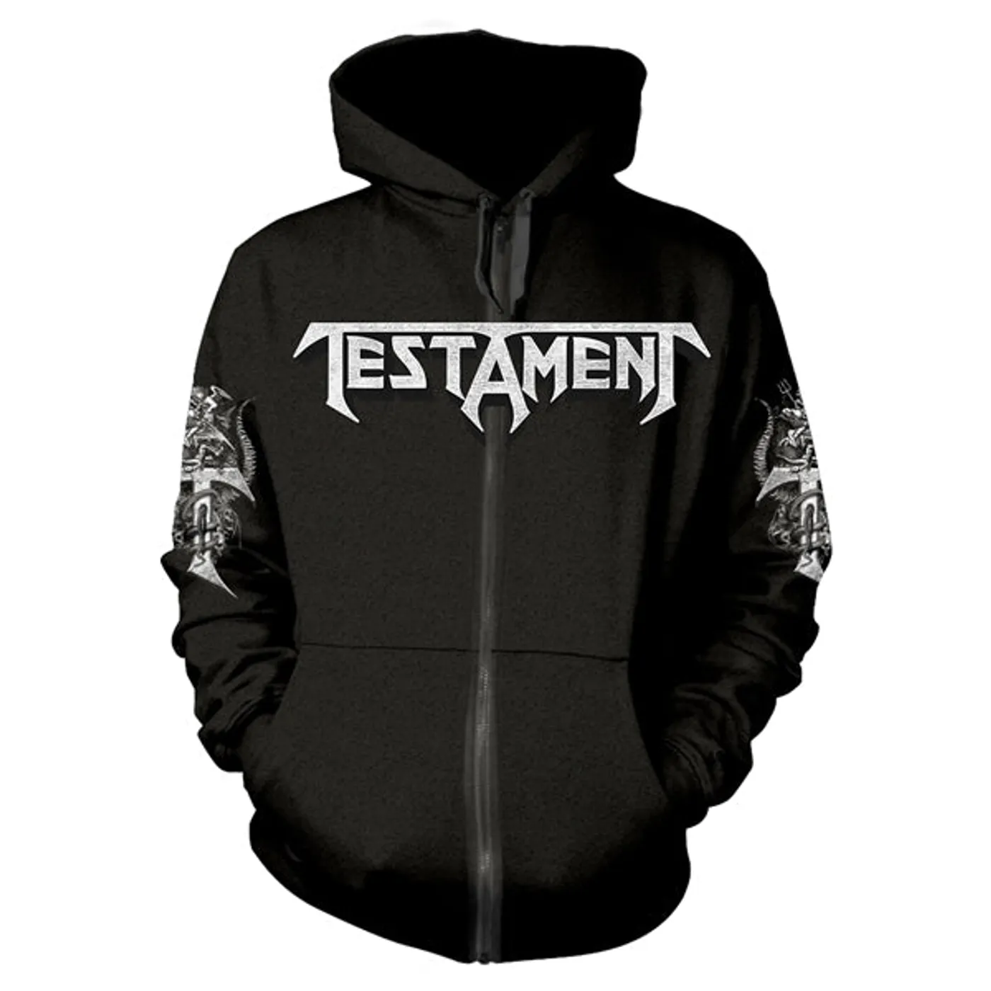 Testament Hoodie - Pitchfork Horns