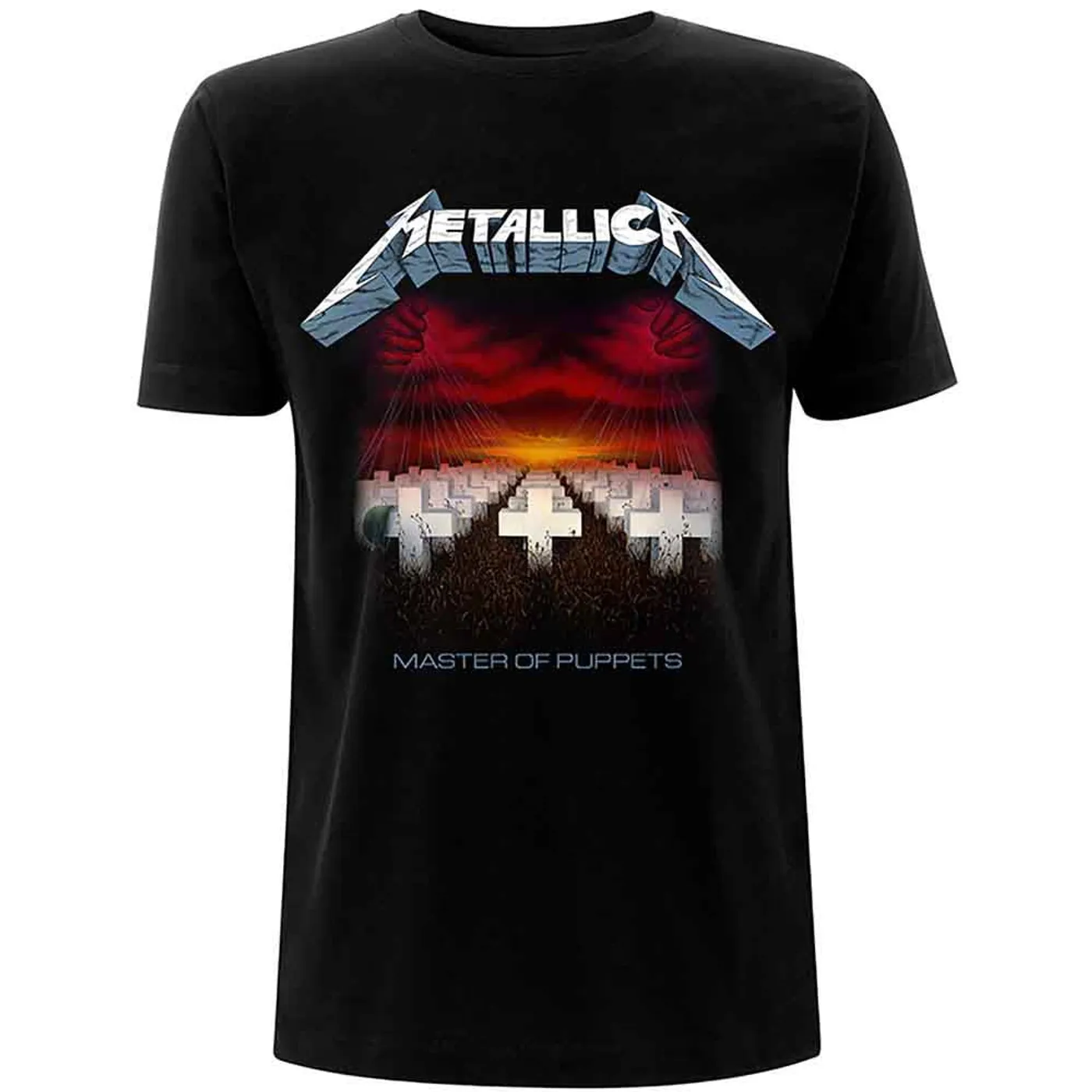 Metallica T Shirt - Master Of Puppets Tracks