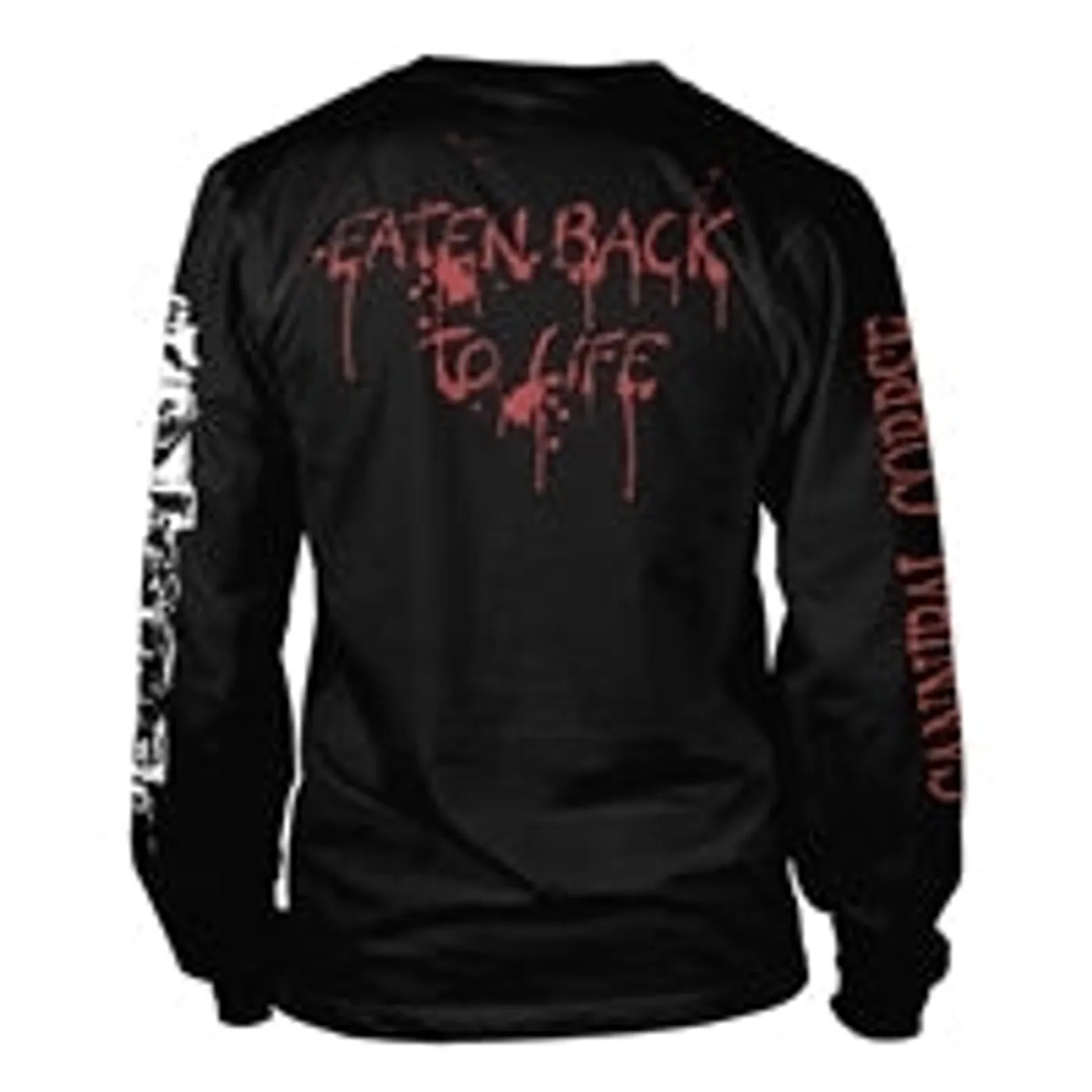 Cannibal Corpse Long Sleeve T Shirt - Eaten Back To Life