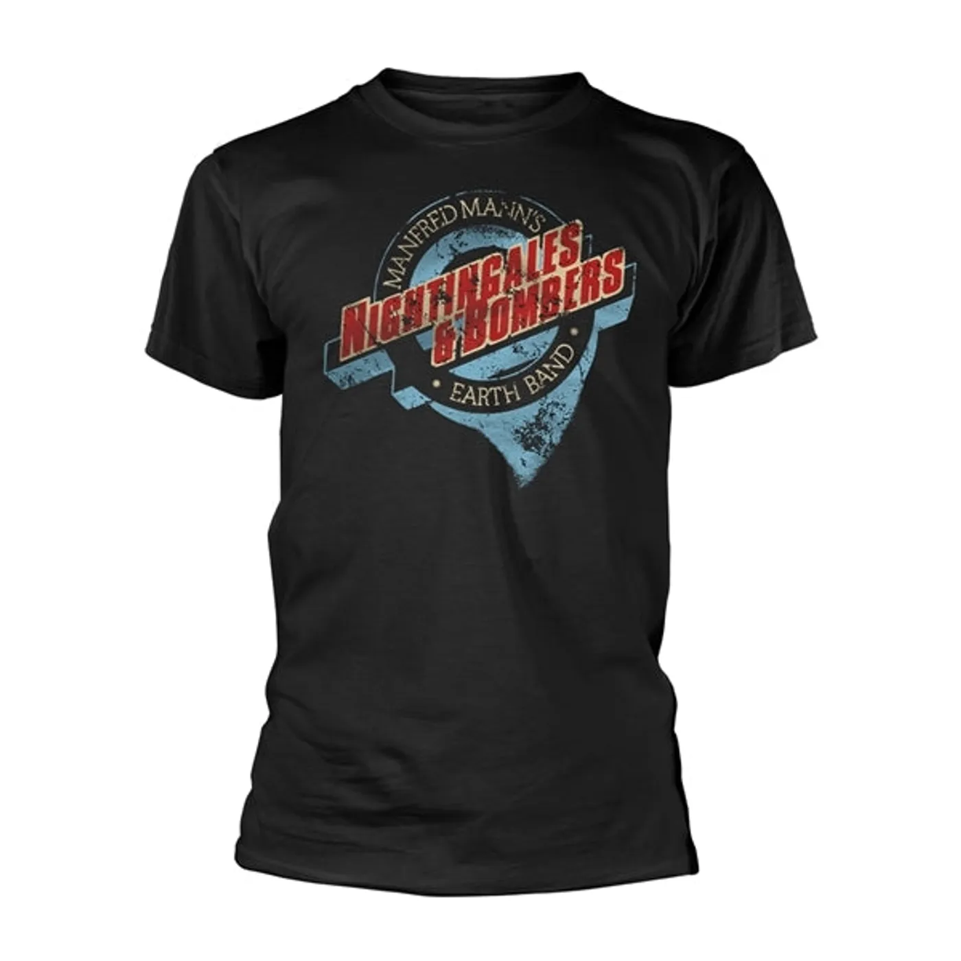 Manfred Mann's Earth Band T Shirt - Nightingales & Bombers