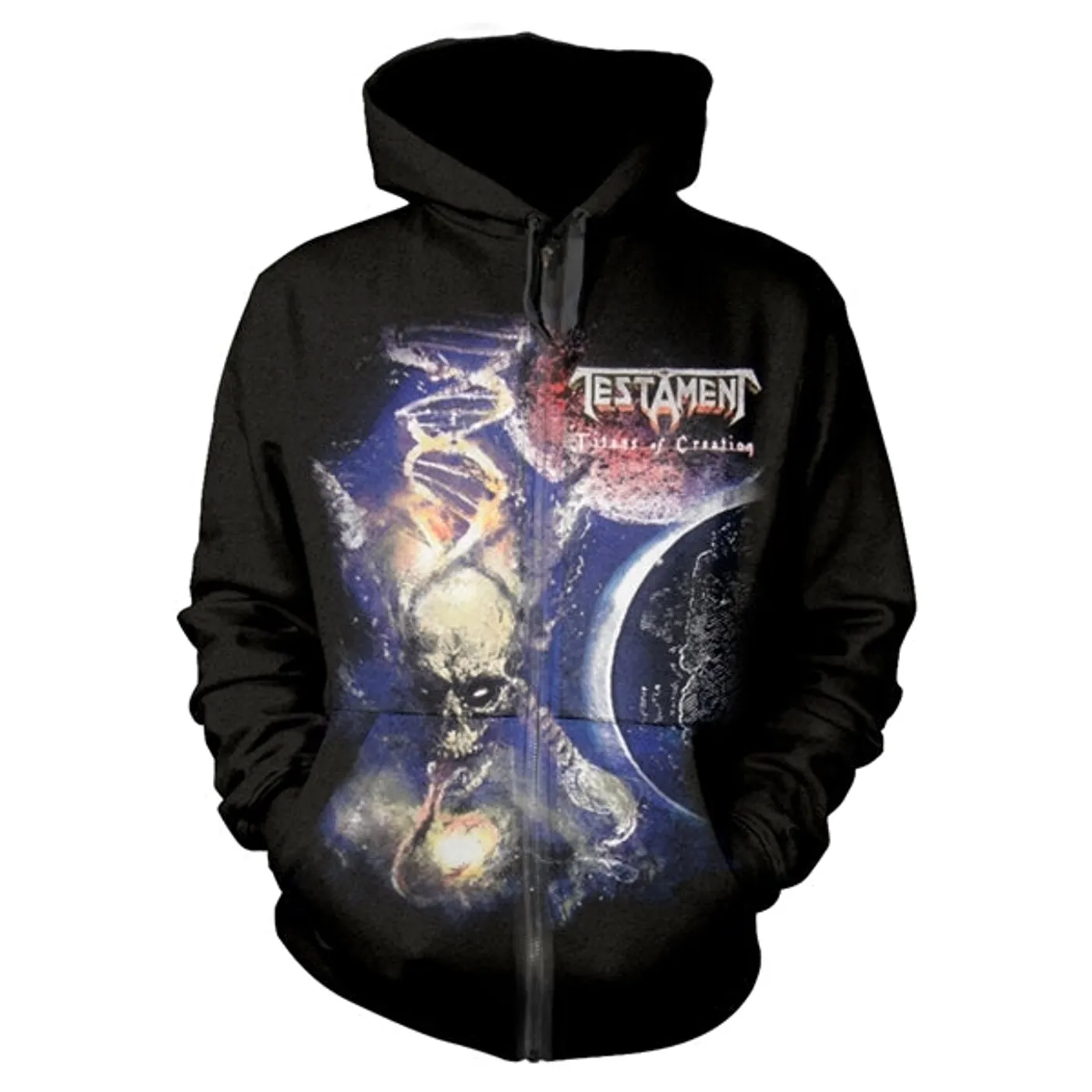 Testament Hoodie - Titans Of Creation Europe 2020 Tour