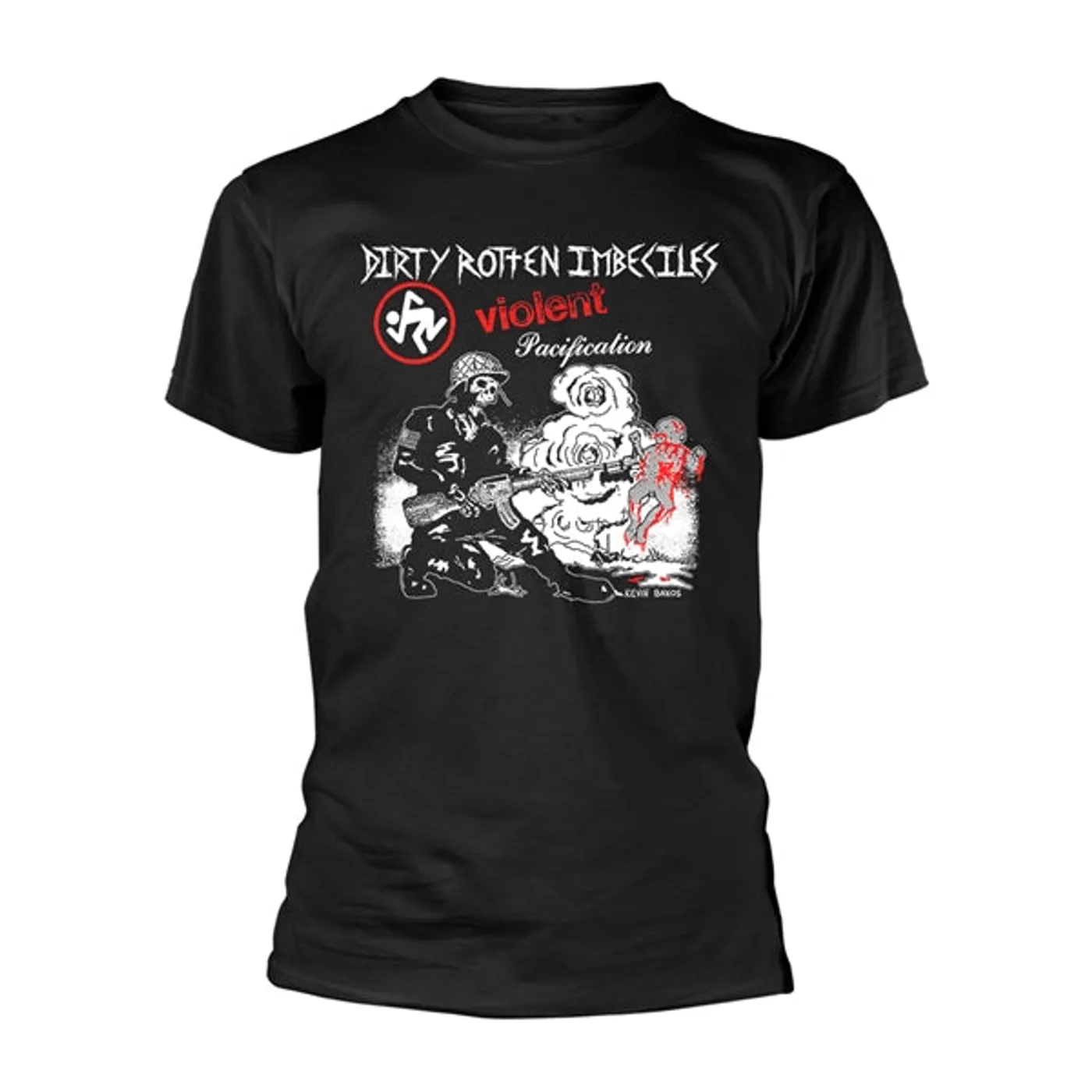 D.R.I. T Shirt - Violent Pacification