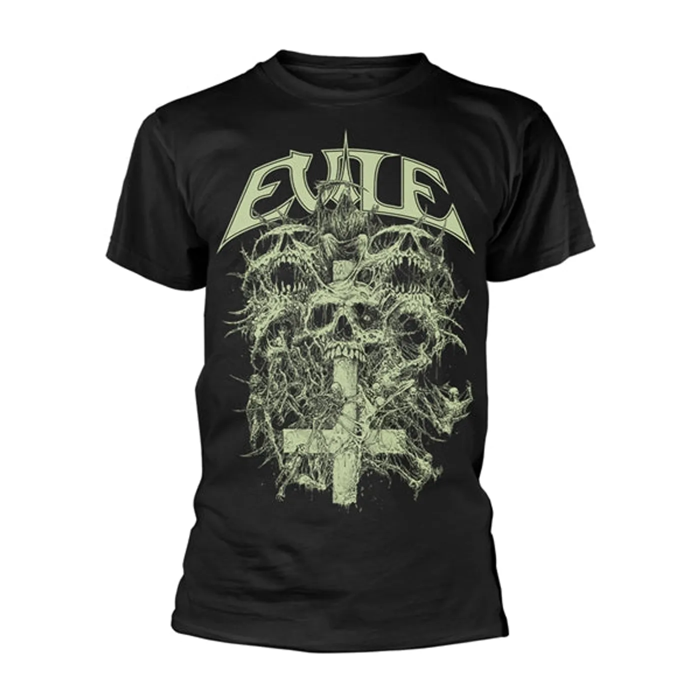 Evile T Shirt - Riddick Skull