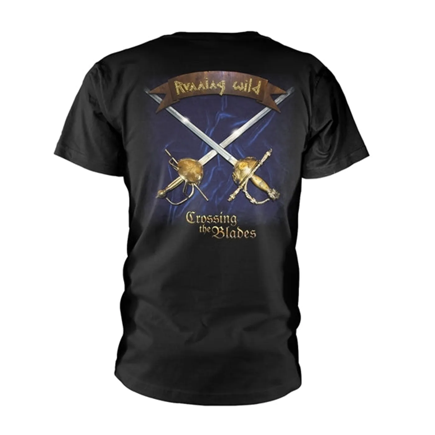 Running Wild T Shirt - Crossing The Blades