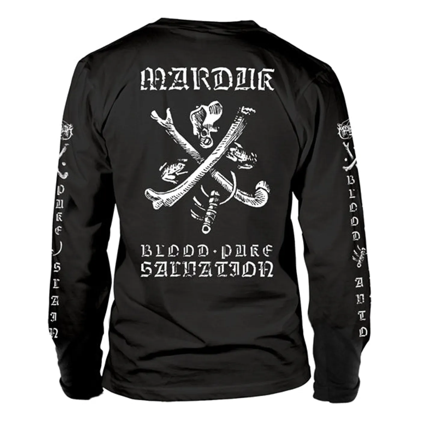 Marduk Long Sleeve T Shirt - Blood Puke Salvation