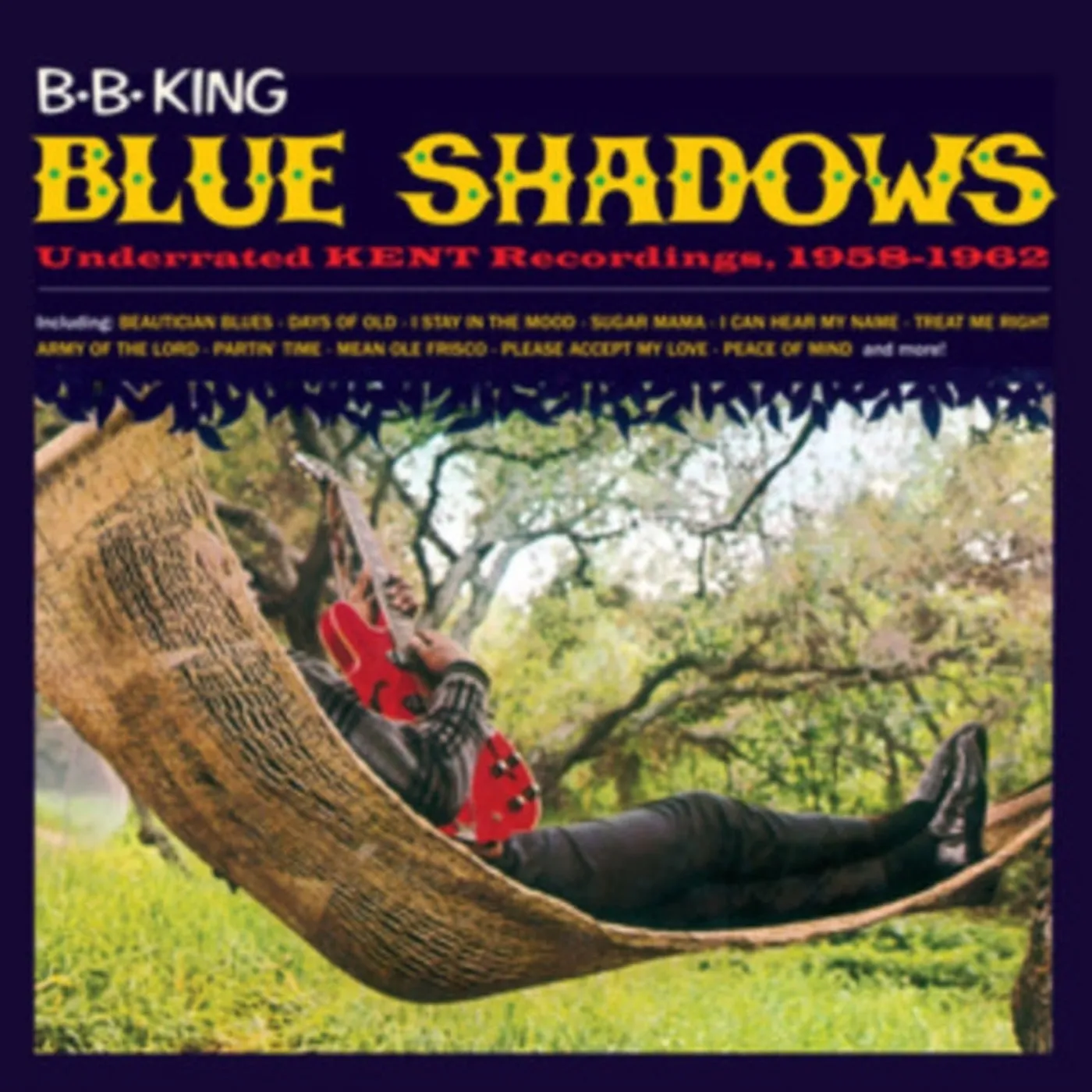 B.B. King LP Vinyl Record - Blue Shadows (Red Vinyl)