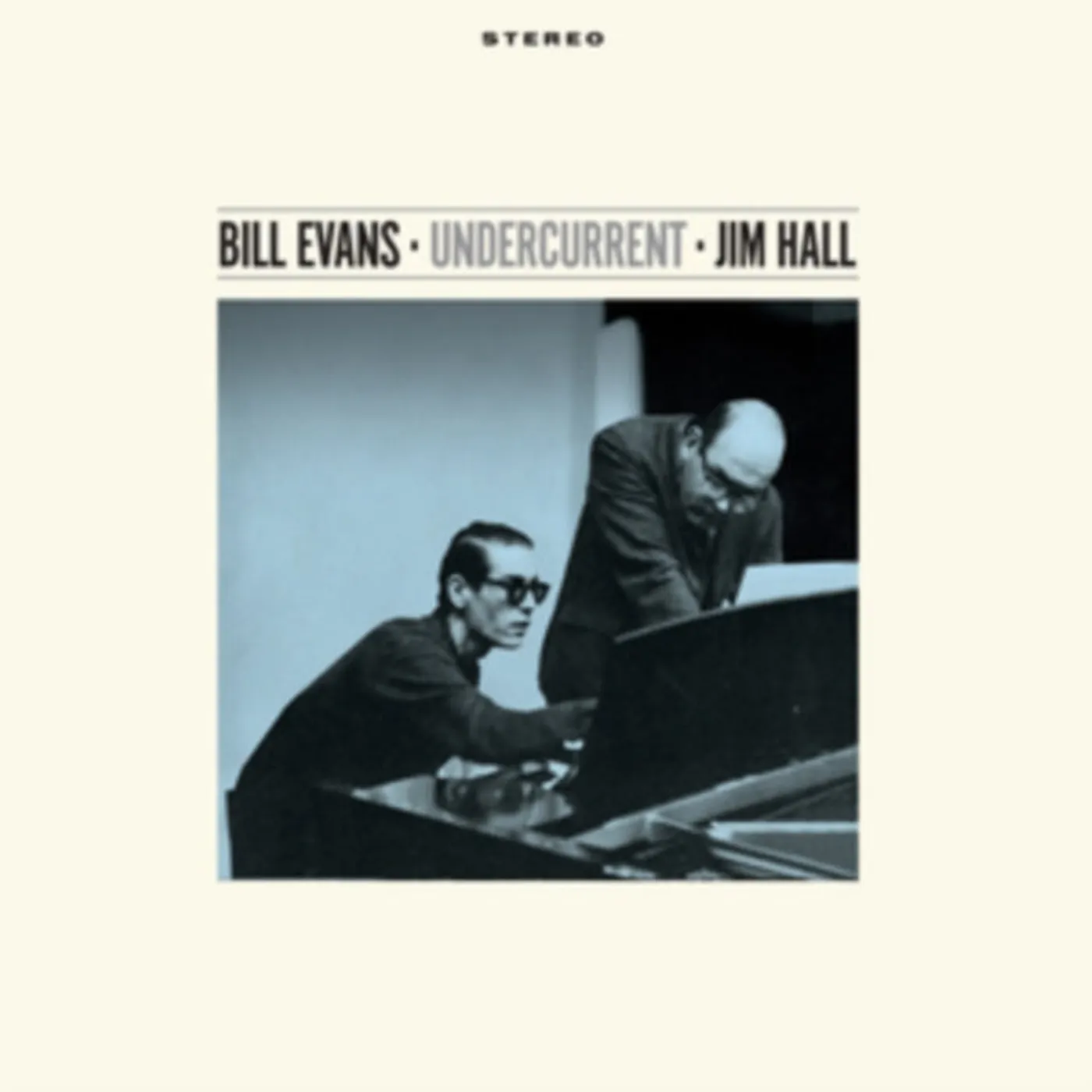 Bill Evans & Jim Hall LP Vinyl Record - Undercurrent (+2 Bonus Tracks) (Solid Blue Vinyl)