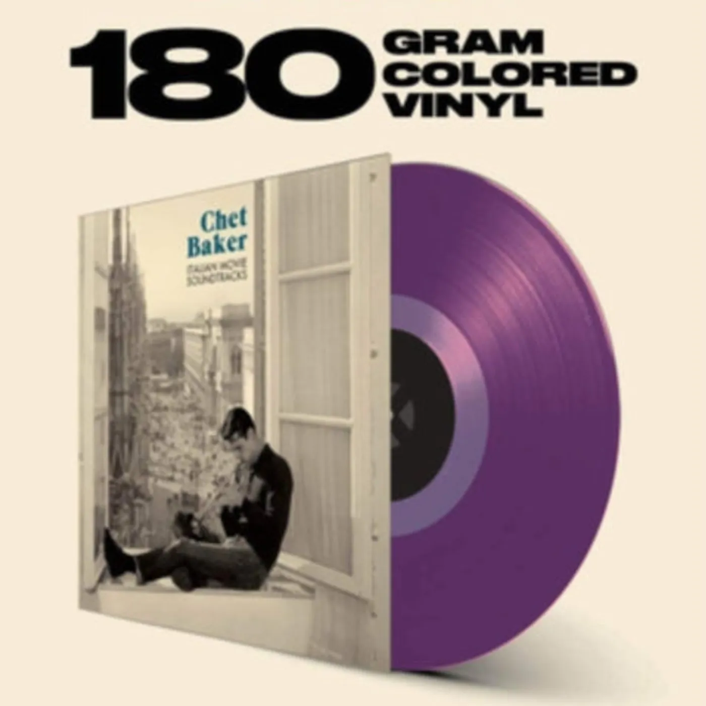 Chet Baker LP Vinyl Record - Italian Movie Soundtracks (Limited Transparent Purple Vinyl)