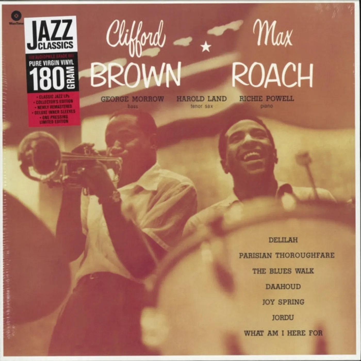 Clifford Brown LP Vinyl Record - Clifford Brown & Max Roach