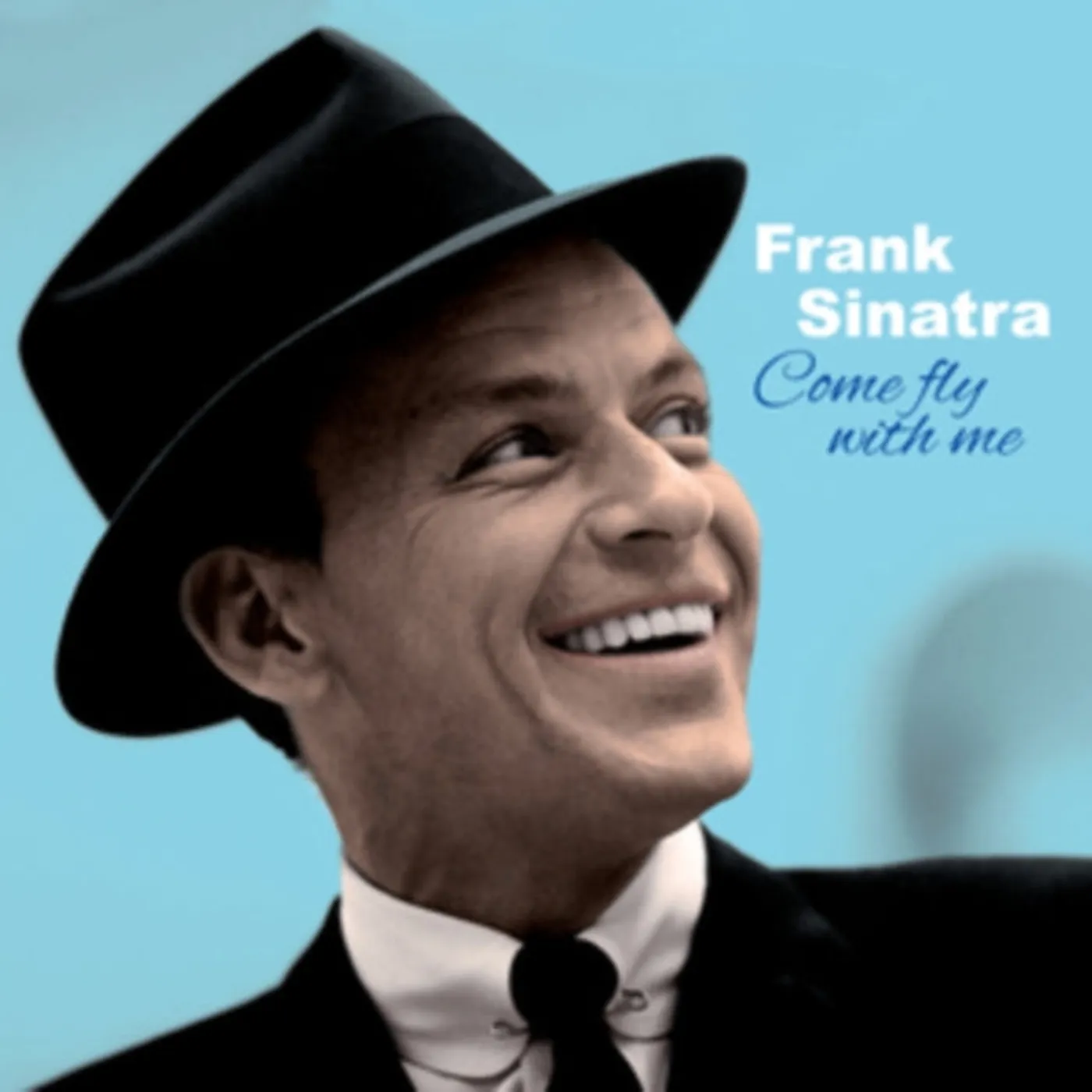 Frank Sinatra LP Vinyl Record - Come Fly With Me (+3 Bonus Tracks) (Solid Blue Vinyl)