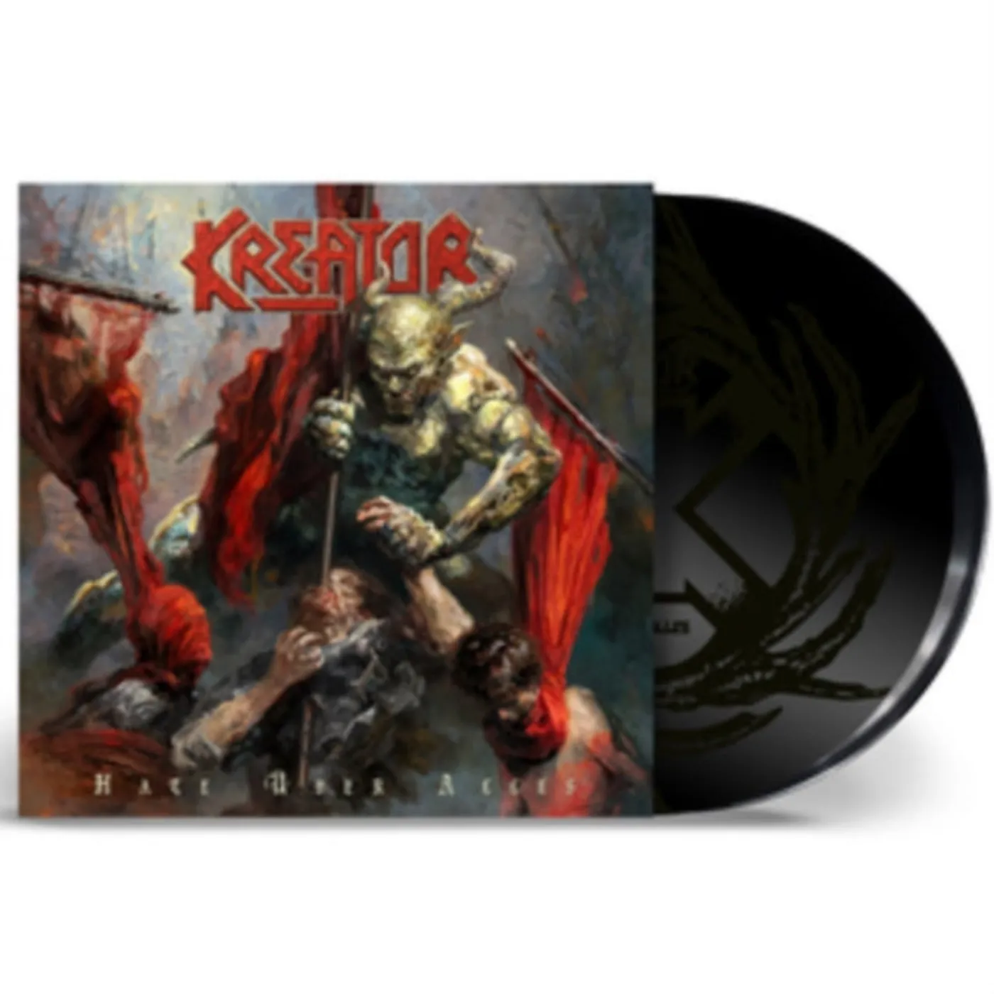 Kreator LP Vinyl Record - Hate Uber Alles (Etched D-Side)