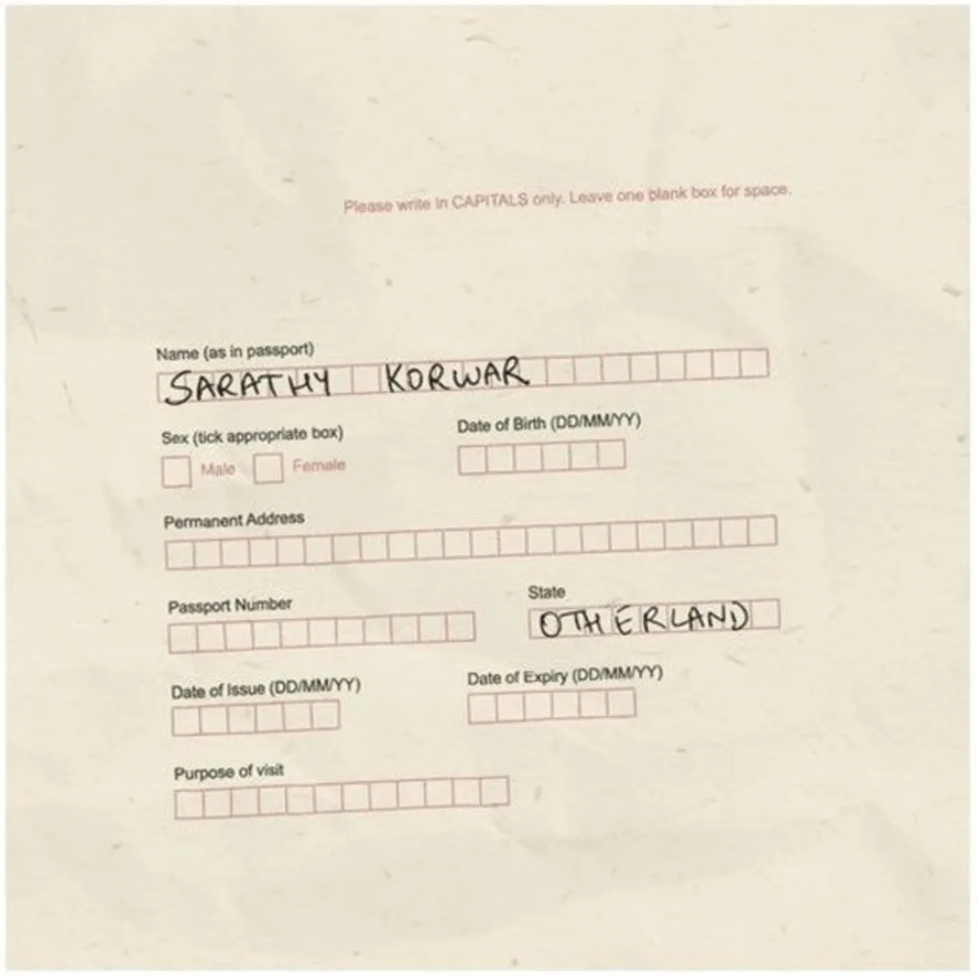 Sarathy Korwar LP Vinyl Record - Otherland (Transparent Green Vinyl)