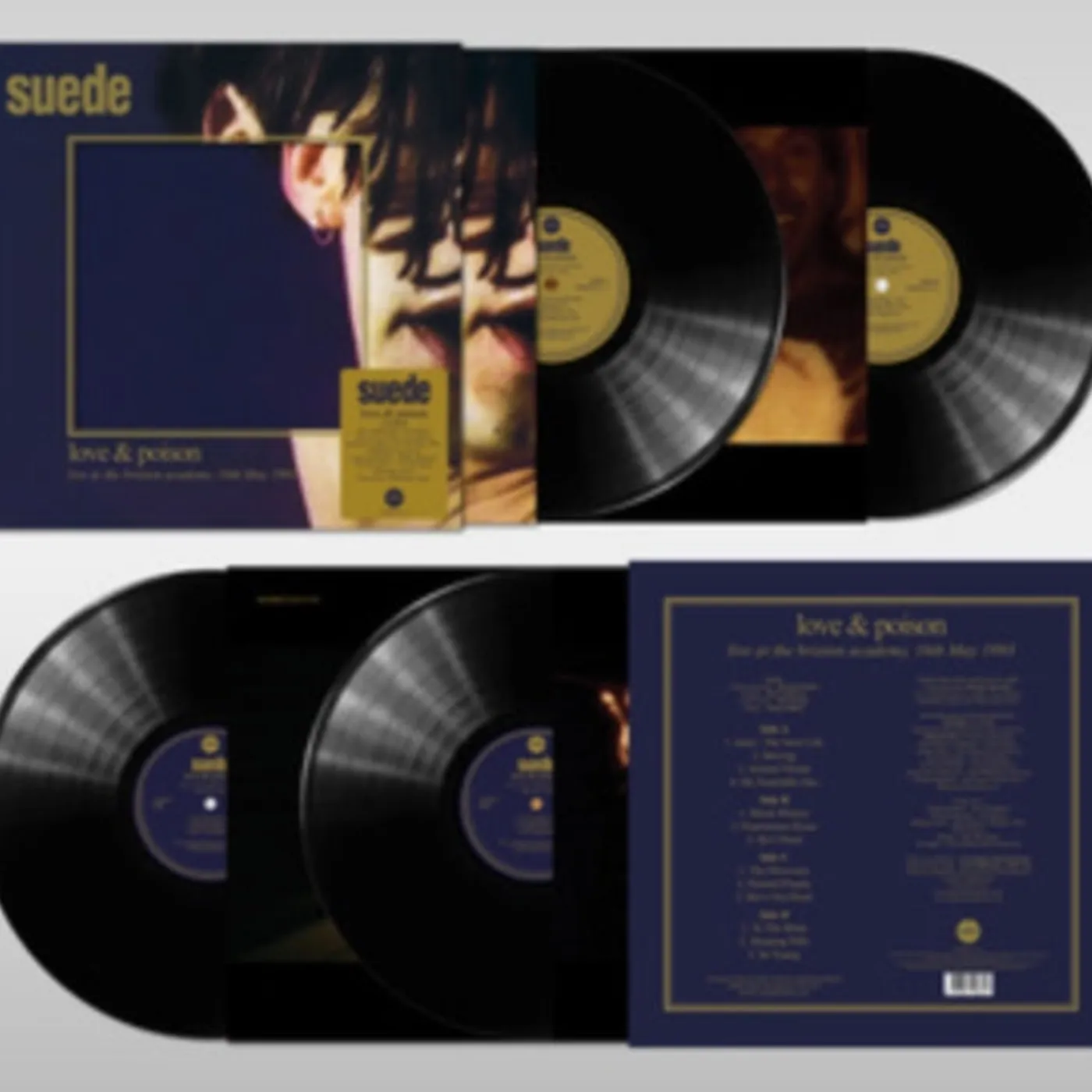 Suede LP Vinyl Record - Love And Poison