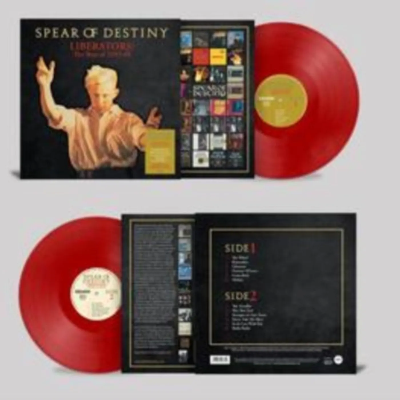 Spear Of Destiny LP Vinyl Record - Liberators! - The Best Of 1983-1988 (Red Vinyl)