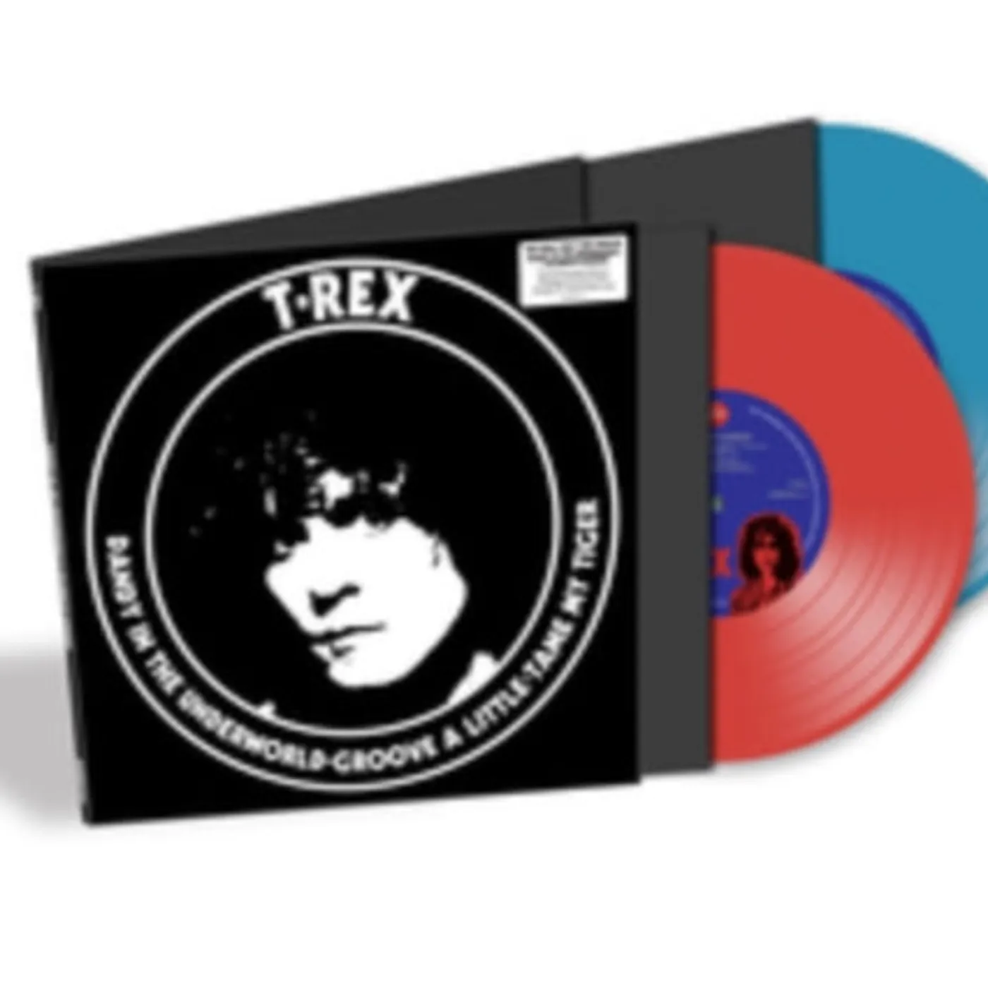 T. Rex LP Vinyl Record - Dandy In The Underworld (Red & Blue Vinyl)