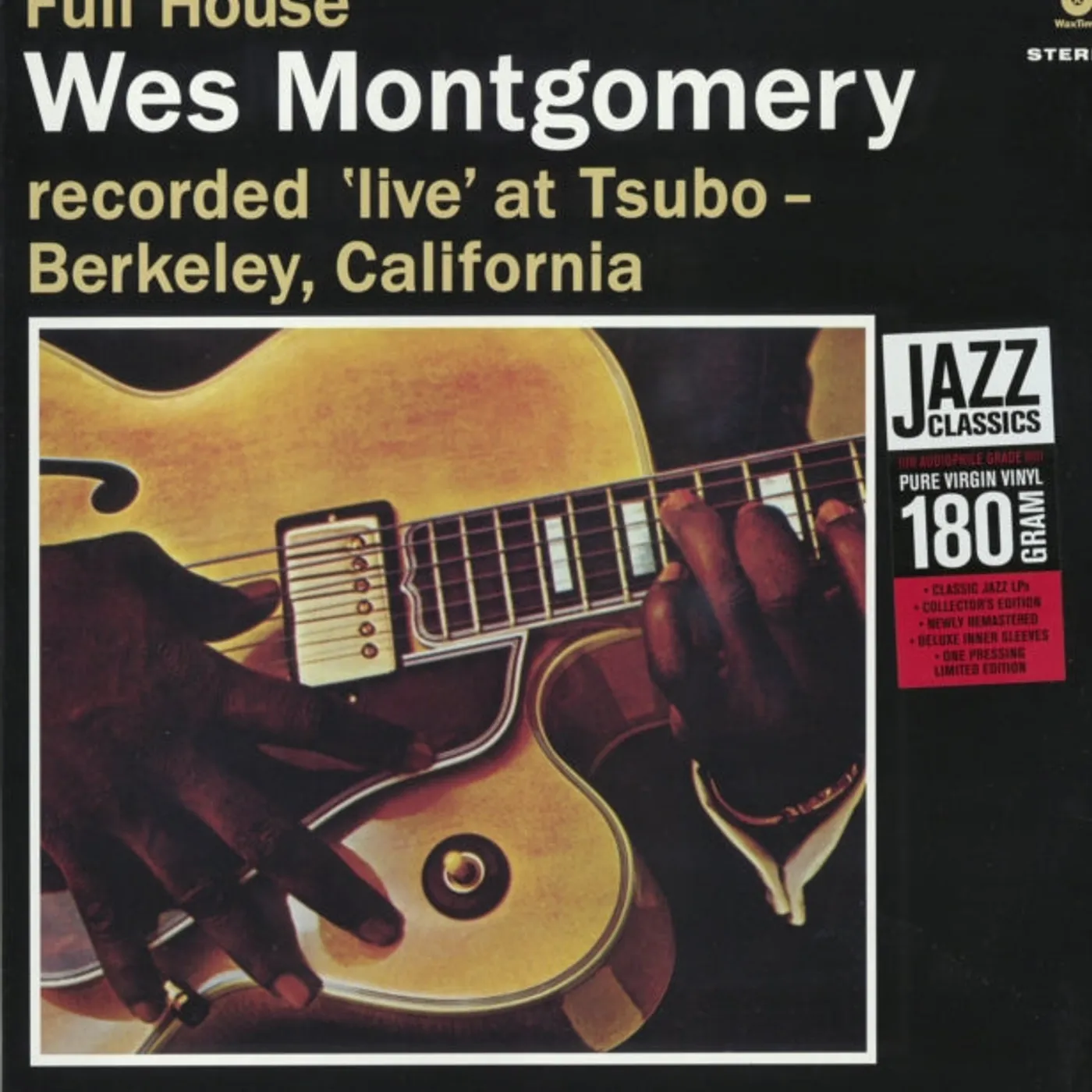 Wes Montgomery LP Vinyl Record - Full House + 1 Bonus Track
