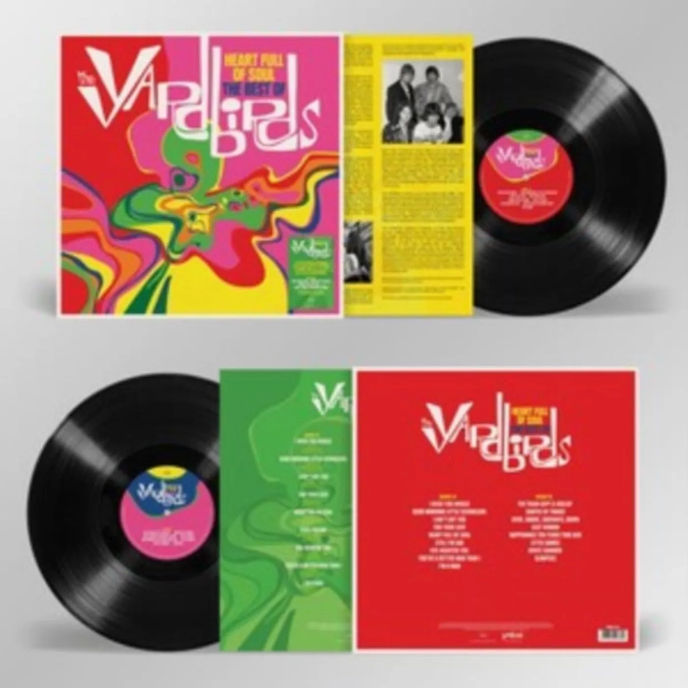 The Yardbirds LP Vinyl Record - Heart Full Of Soul - The Best Of