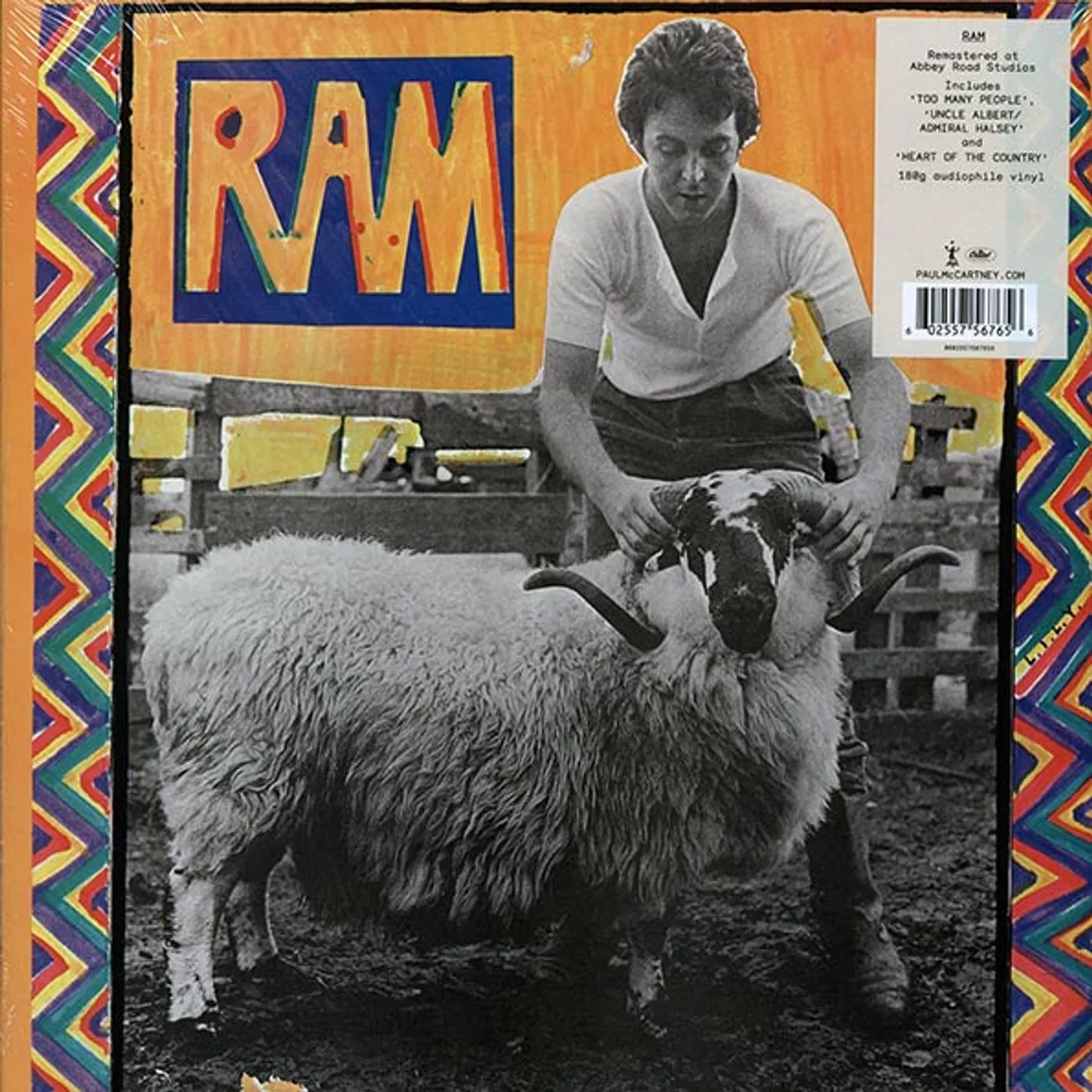 Paul McCartney  LP Vinyl Record -  Ram