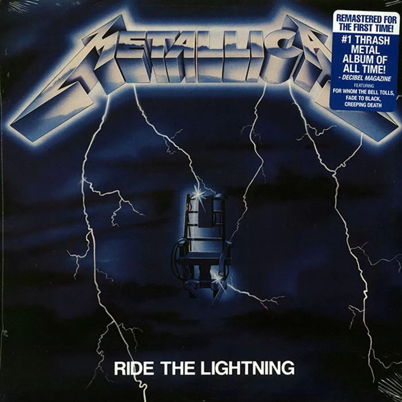 Metallica  LP -  Ride The Lightning (incl. mp3) (remastered) (Vinyl)