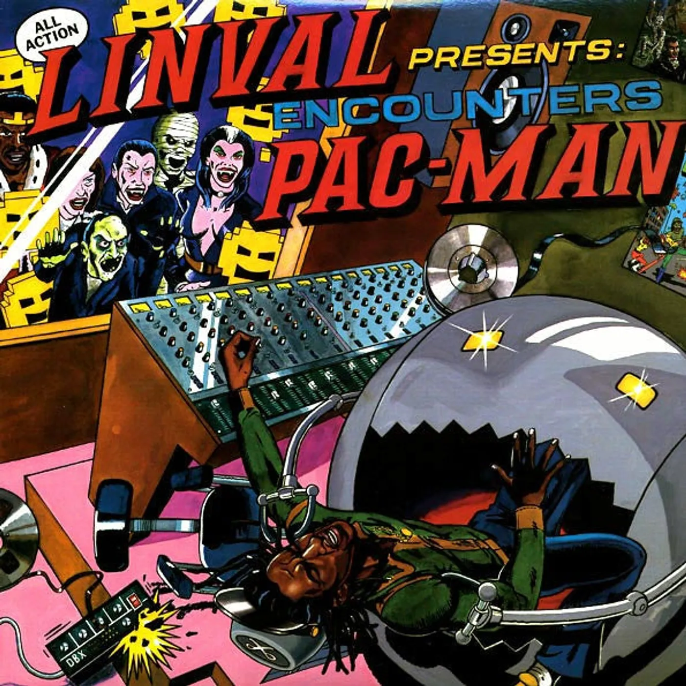 Scientist  LP -  Linval Presents Encounters PacMan + Bonus Vocals Album (2xLP) (Vinyl)