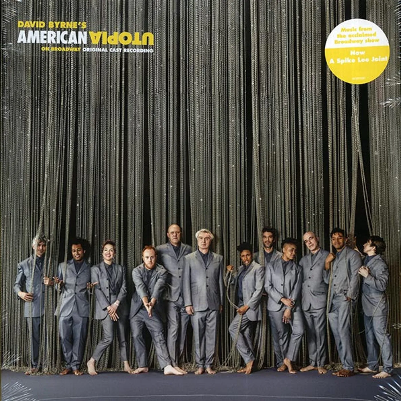 David Byrne  LP -  David Byrne American Utopia Broadway Original Cast Recording (2xLP) (Vinyl)