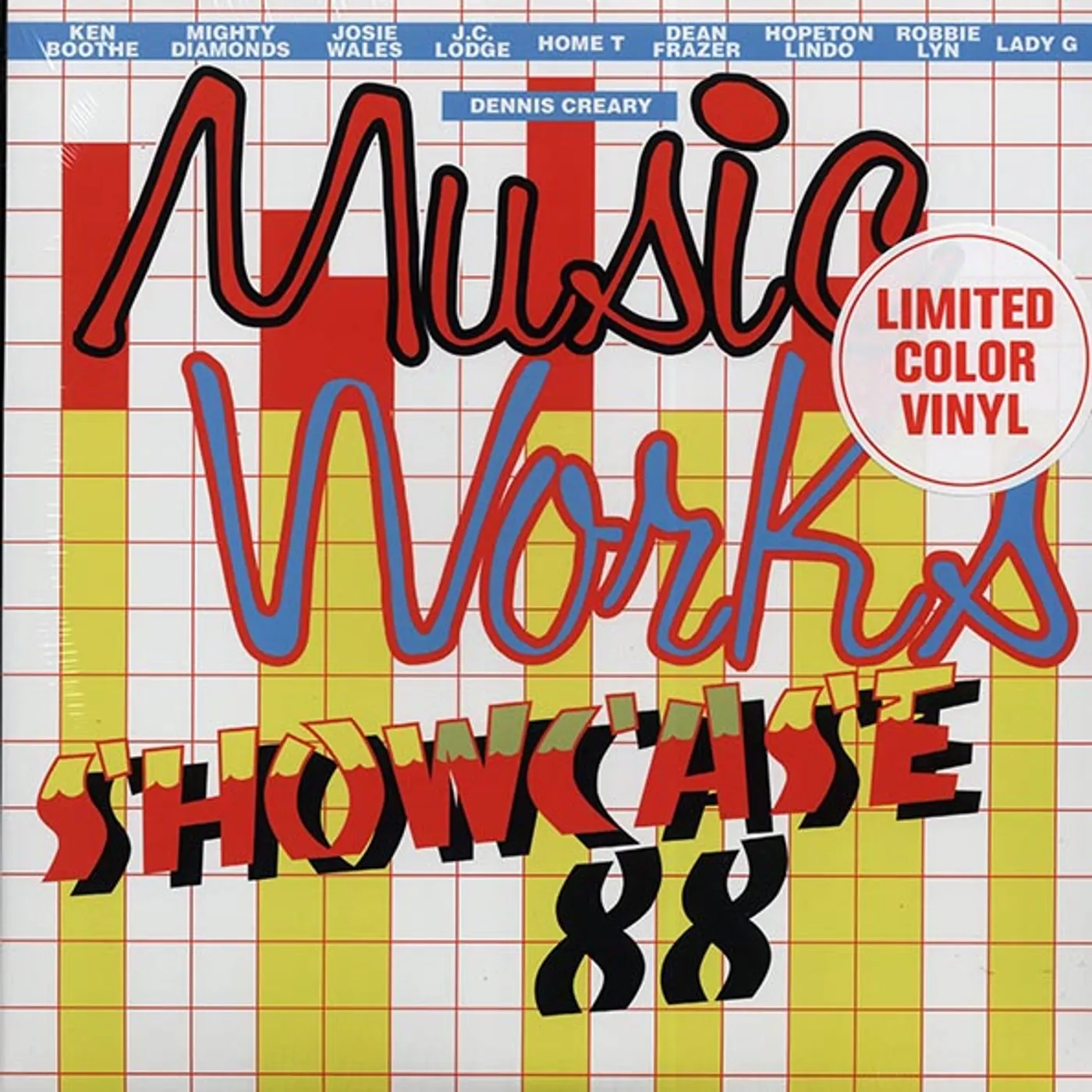 Lady G, Josey Wales, The Mighty Diamonds, Home T, JC Lodge, Etc.  LP -  Music Works Showcase 88 (Telephone Love Rhythm) (ltd. ed.) (colored vinyl)