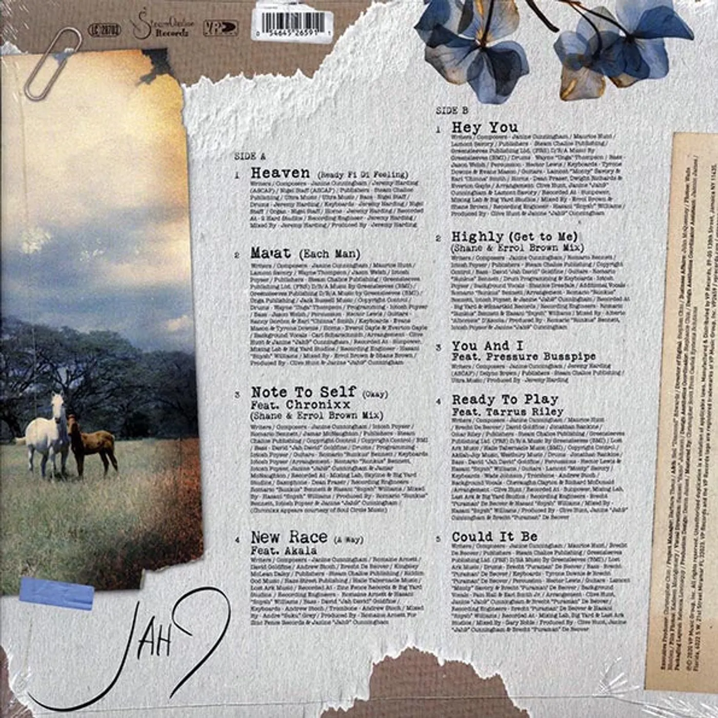 Jah9  LP -  Note To Self (Vinyl)