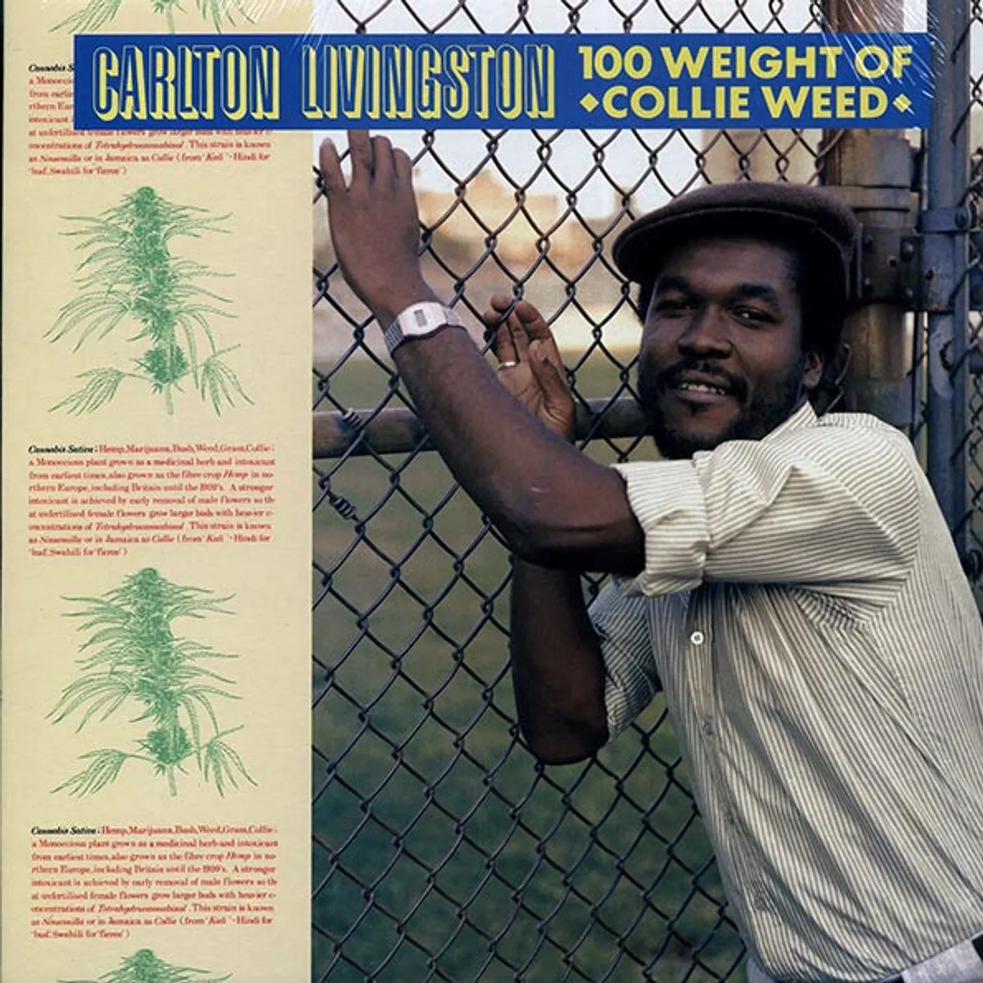 Carlton Livingston  LP -  100 Weight Of Collie Weed (Vinyl)