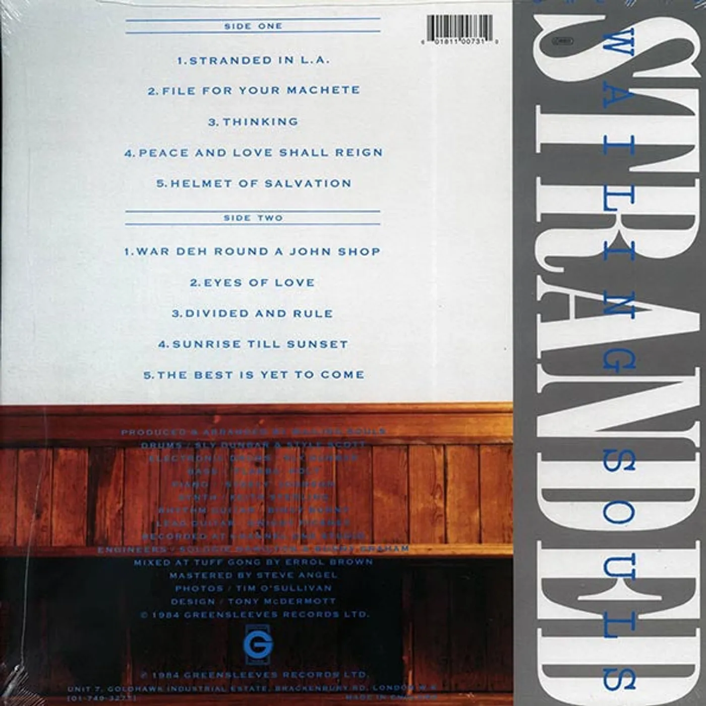 Wailing Souls  LP -  Stranded (Vinyl)