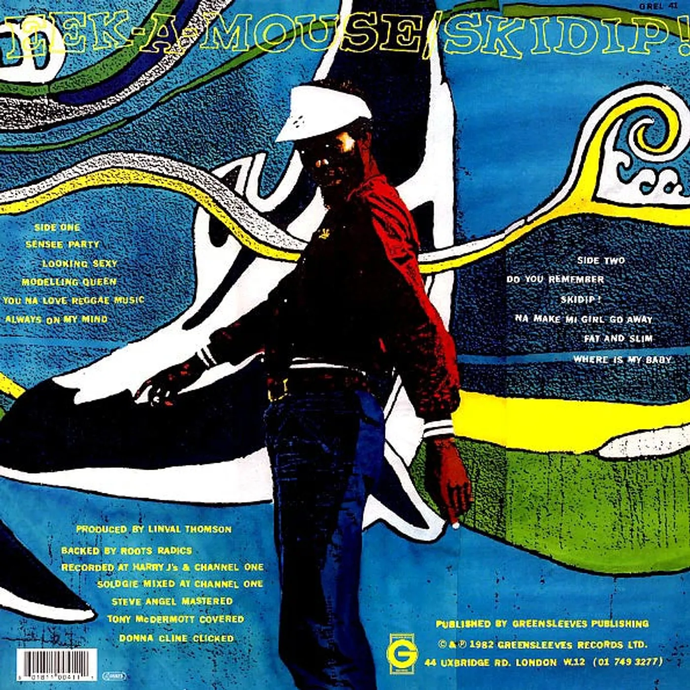 Eek-A-Mouse  LP -  Skidip (Vinyl)