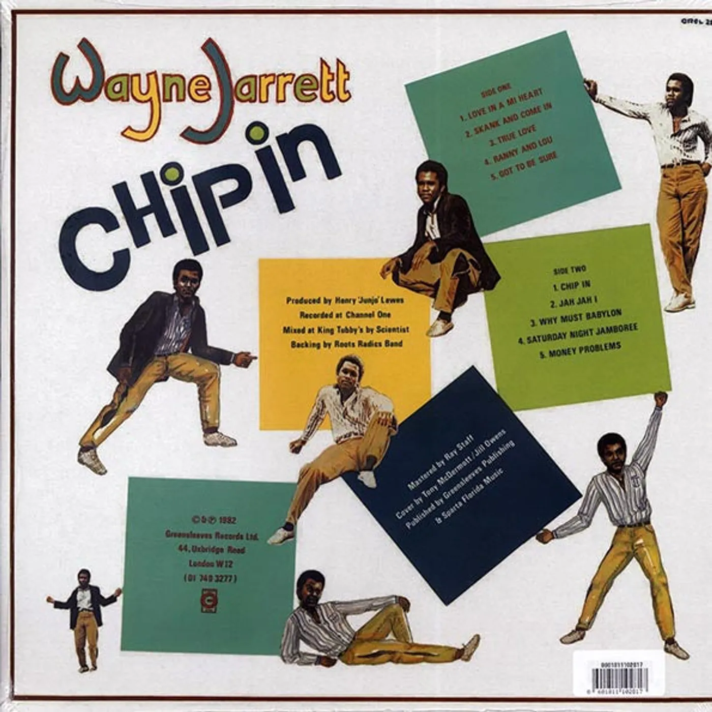 Wayne Jarrett LP - Chip In (Vinyl)