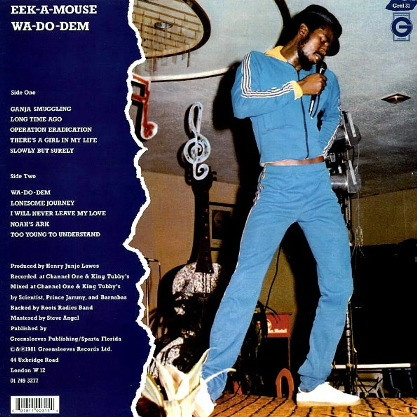 Eek-A-Mouse  LP -  Wa Do Dem (Vinyl)