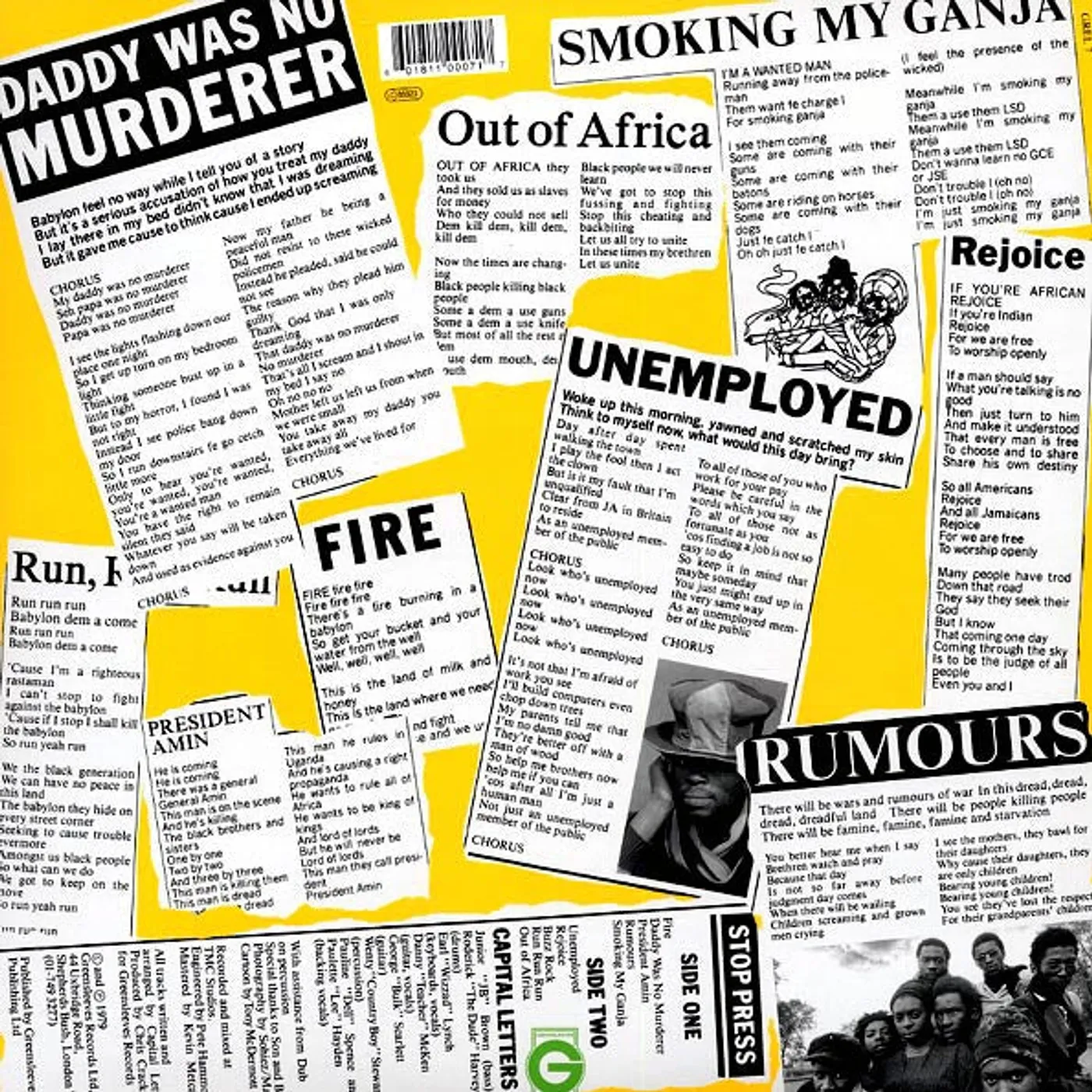 Capital Letters  LP -  Headline News (Vinyl)