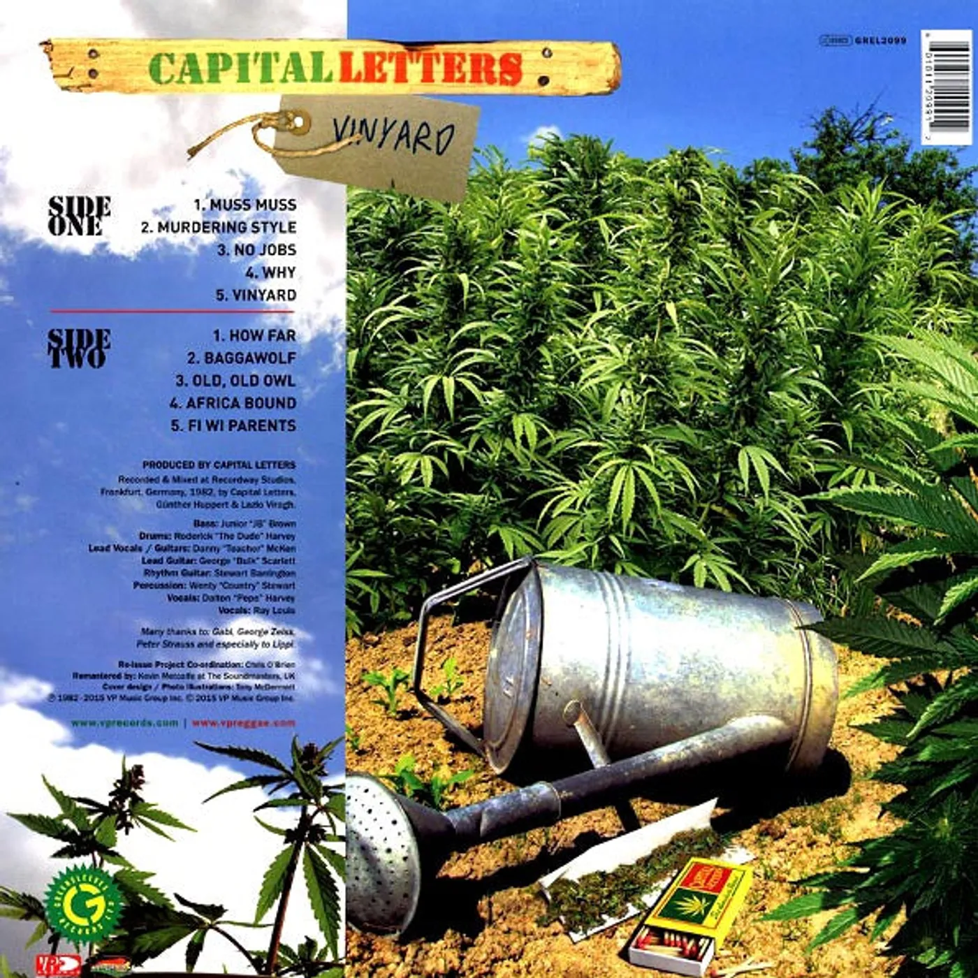Capital Letters  LP -  Vineyard (Vinyl)