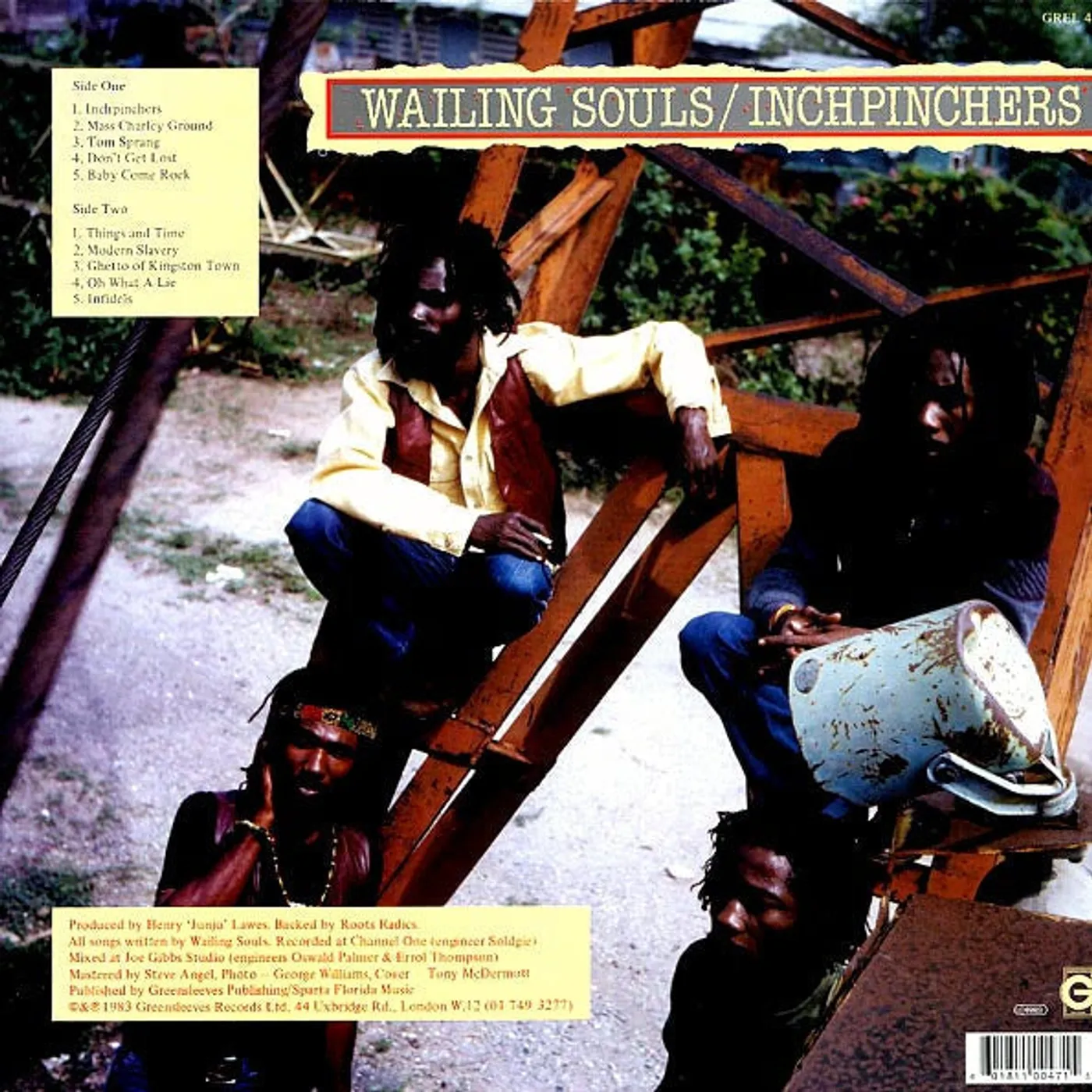Wailing Souls  LP -  Inchpinchers (Vinyl)