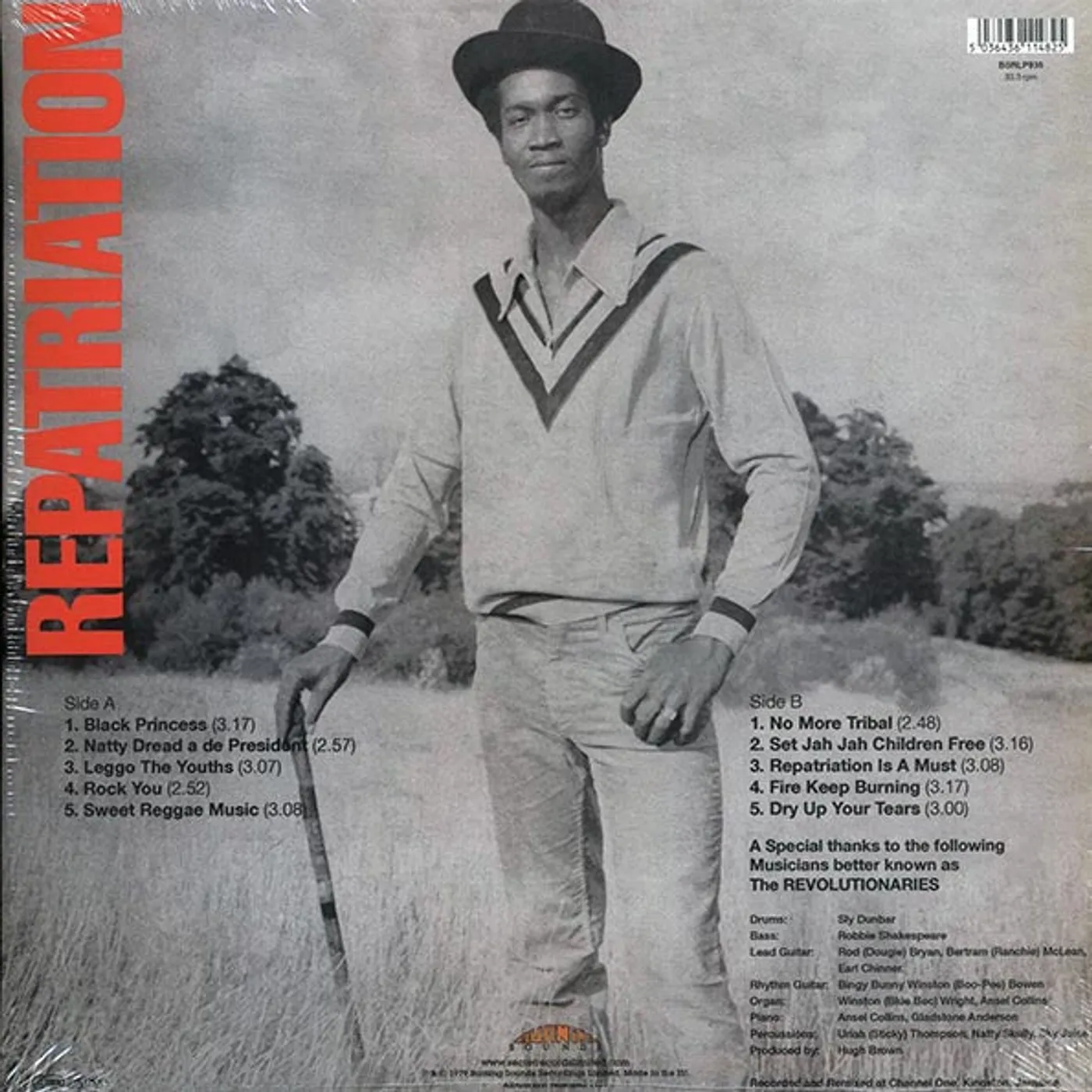 U-Brown  LP -  Repatriation (ltd. ed.) (180g) (incl. 10") (Vinyl)