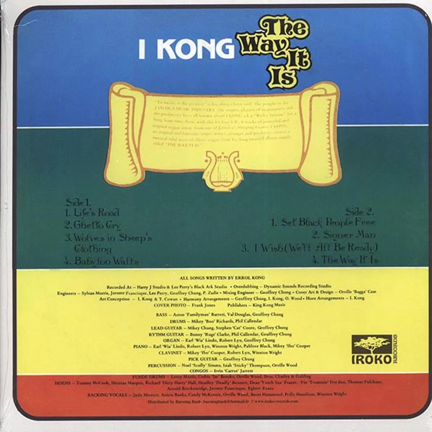 I Kong  LP -  The Way It Is (Vinyl)