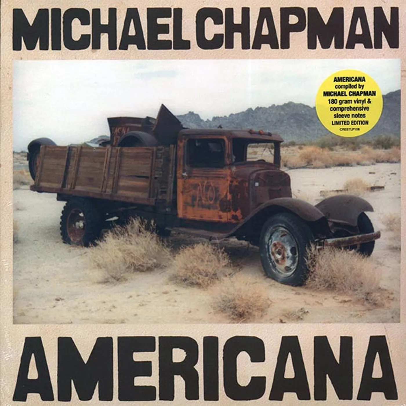 Michael Chapman  LP -  Americana (180g) (Vinyl)