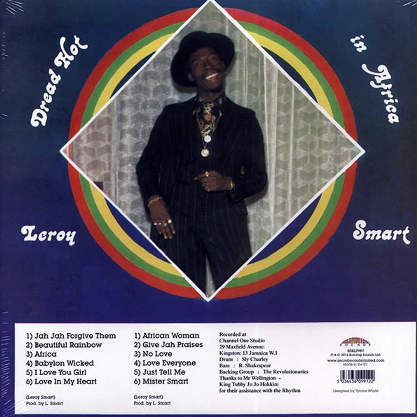 Leroy Smart  LP -  Dread Hot In Africa (ltd. ed.) (180g) (Vinyl)