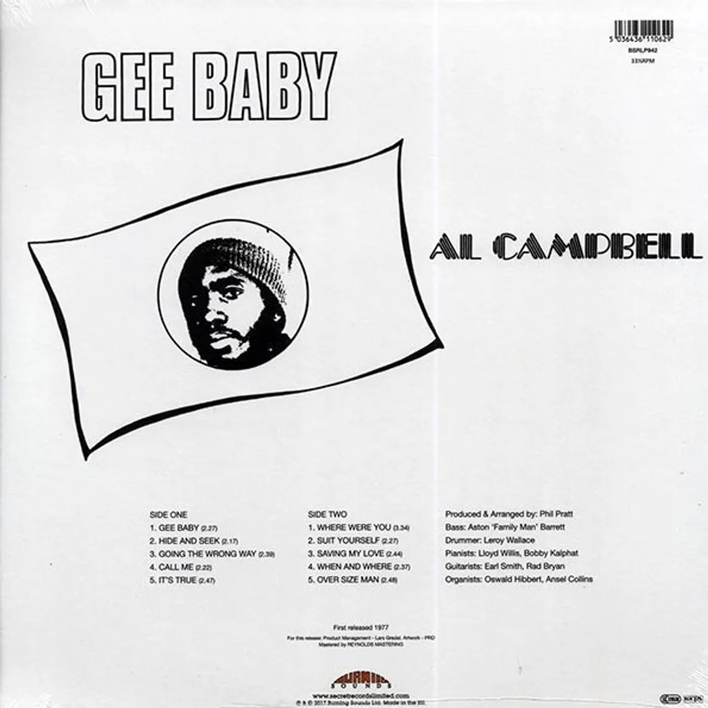 Al Campbell  LP -  Gee Baby (180g) (Vinyl)