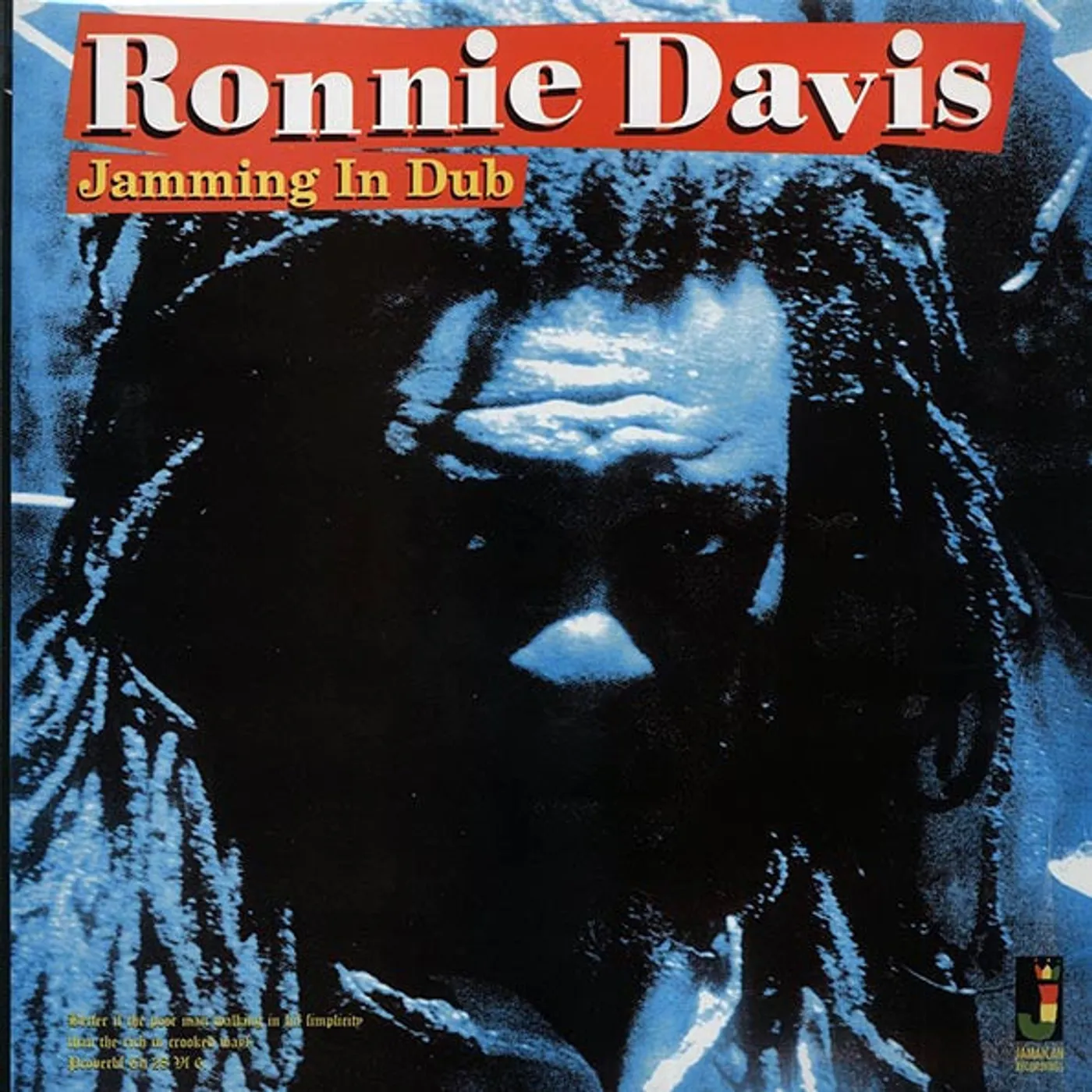 Ronnie Davis  LP -  Jamming In Dub (180g) (Vinyl)