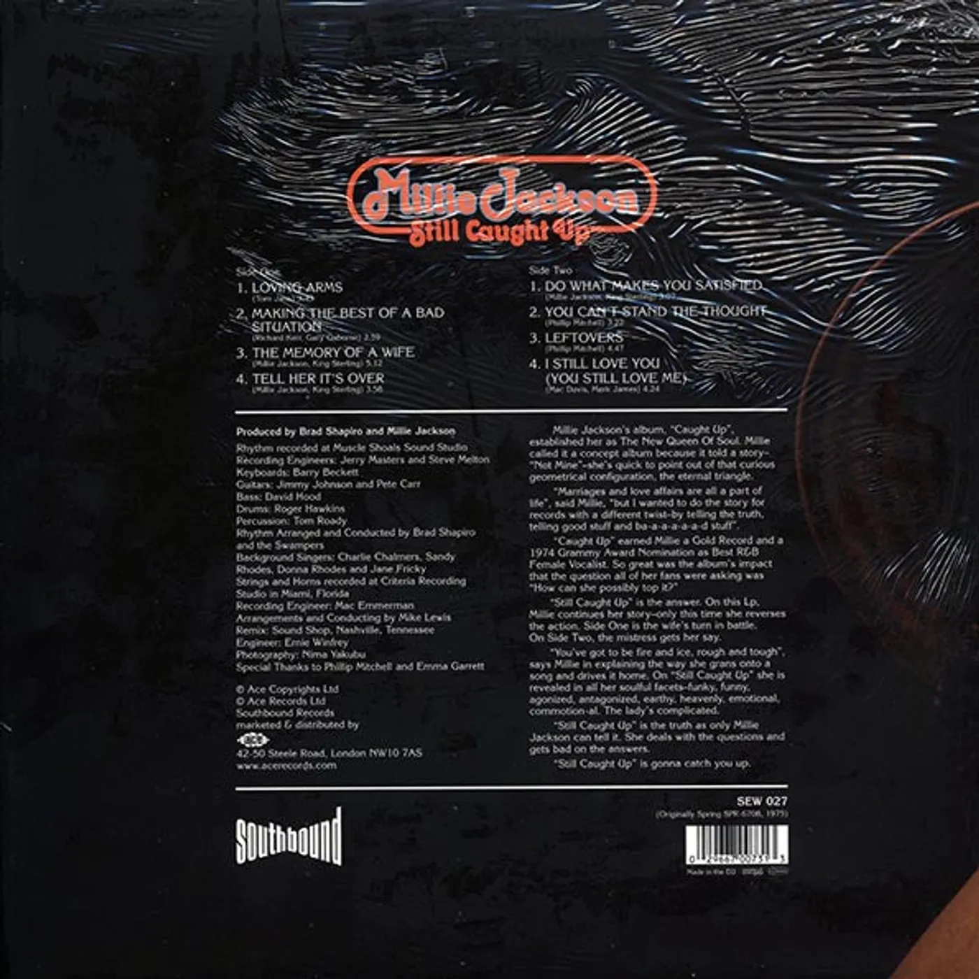 Millie Jackson LP - Still Caught Up (Vinyl)