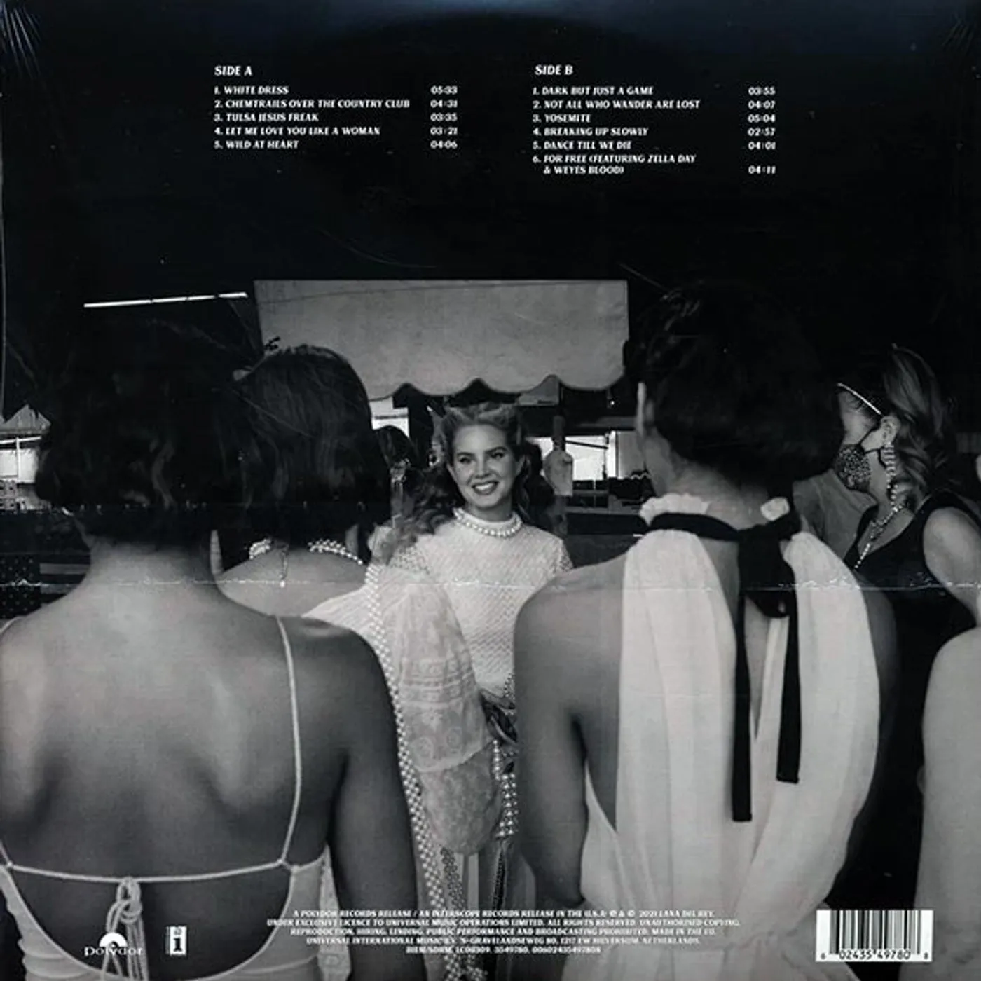 Lana Del Rey LP - Chemtrails Over The Country Club (Vinyl)